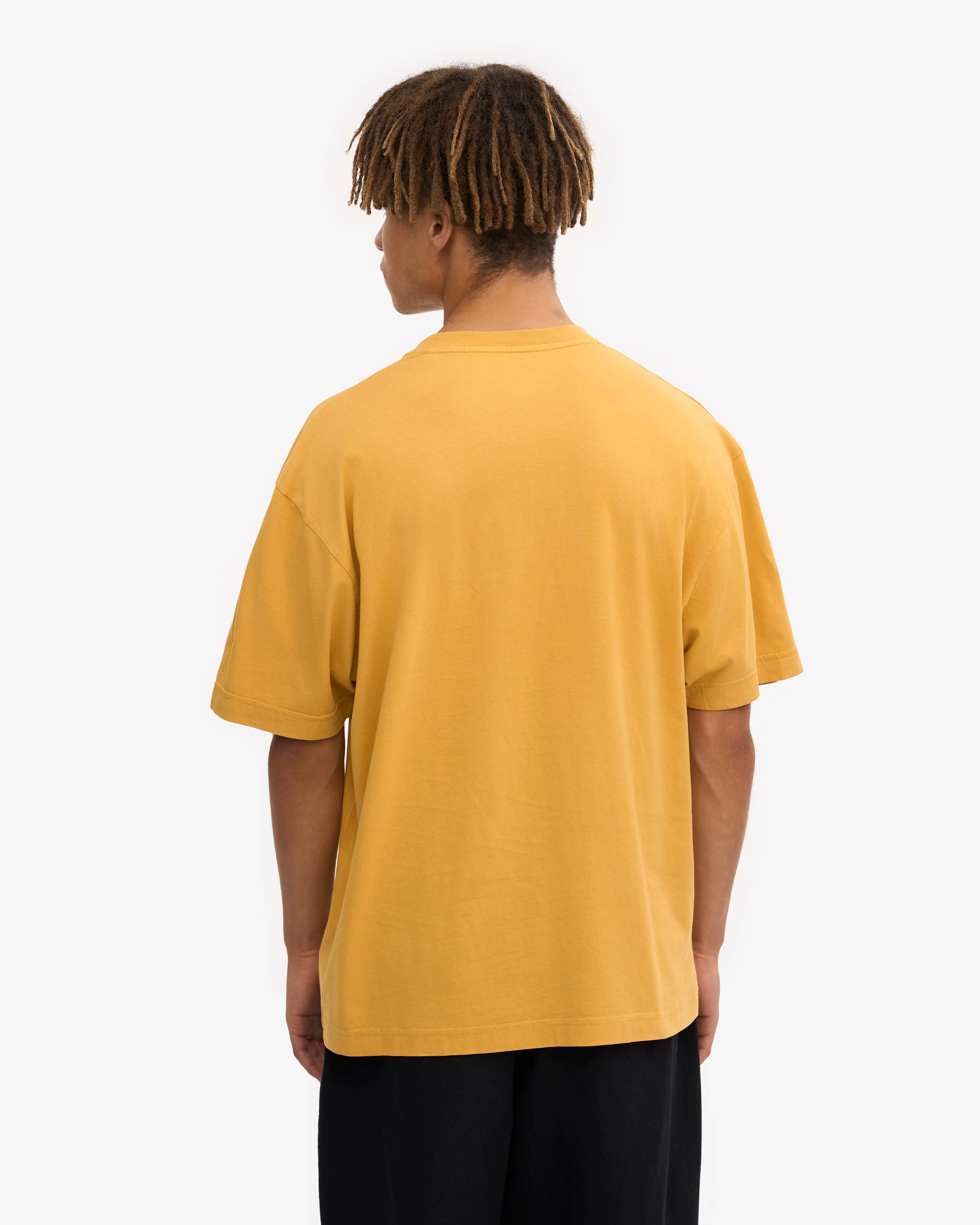 Oversized Organic T-Shirt - Burned Yellow sold by Colorful Standard product image thumbnail 4