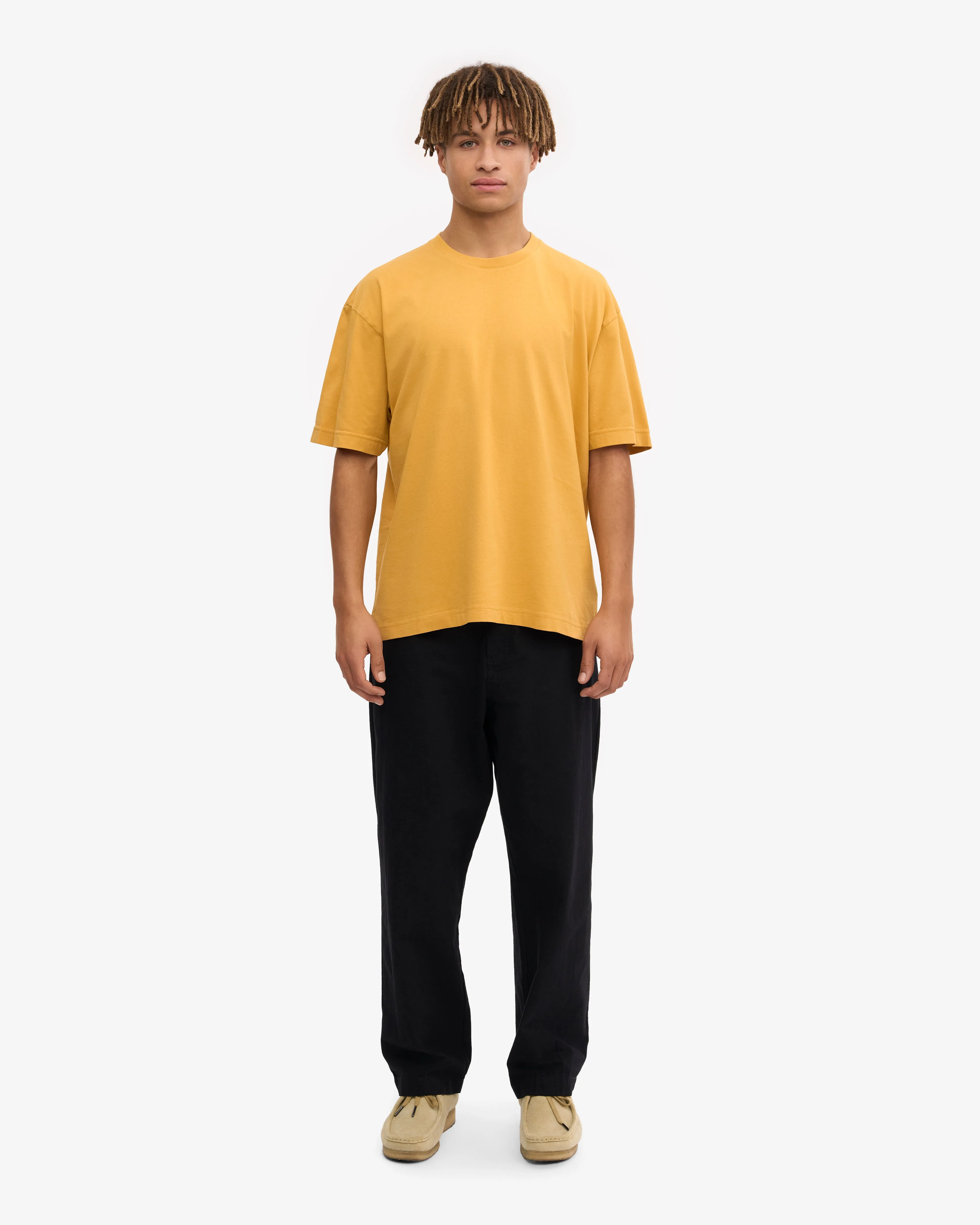 Oversized Organic T-Shirt - Burned Yellow sold by Colorful Standard product image thumbnail 5