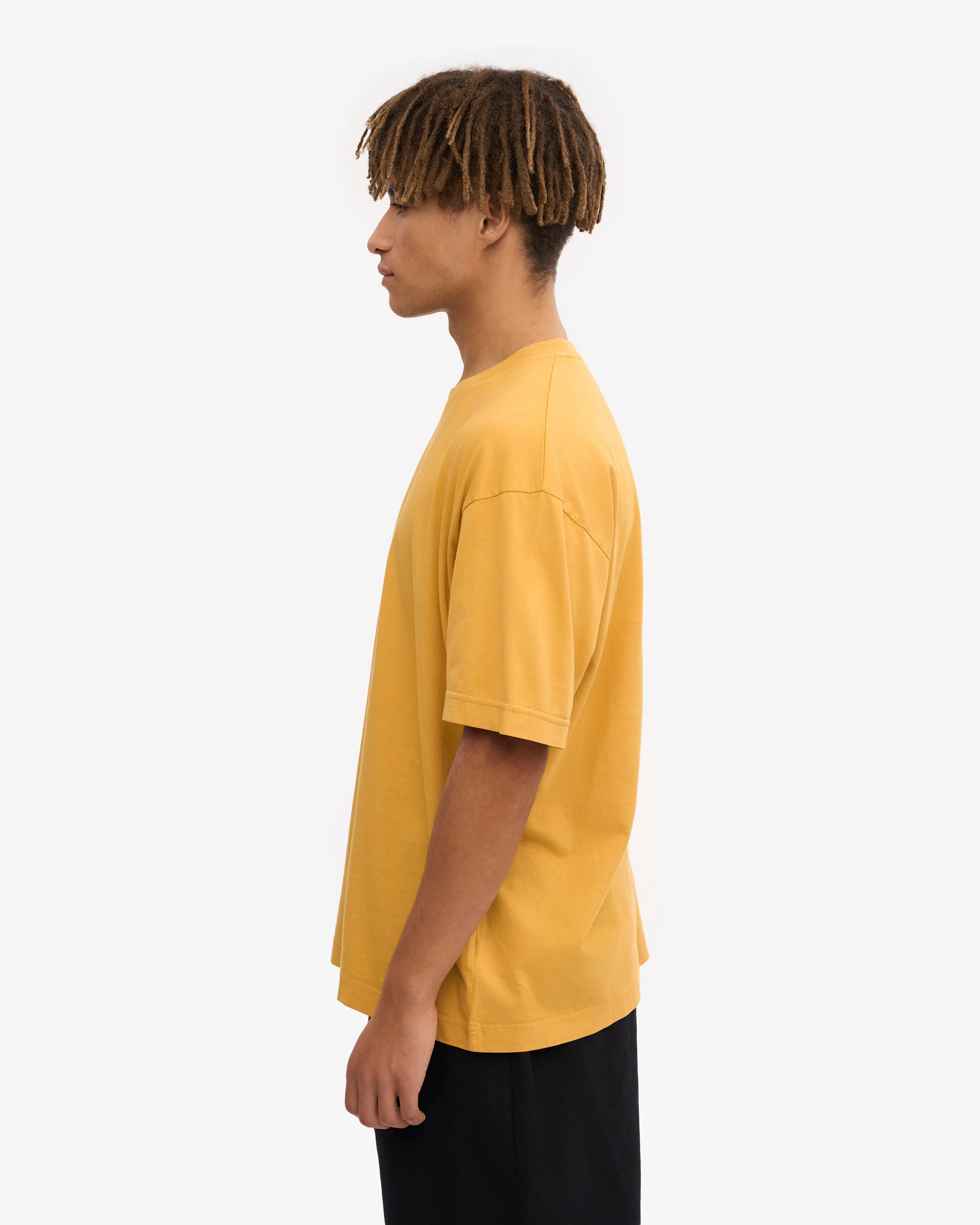 Oversized Organic T-Shirt - Burned Yellow sold by Colorful Standard product image thumbnail 3