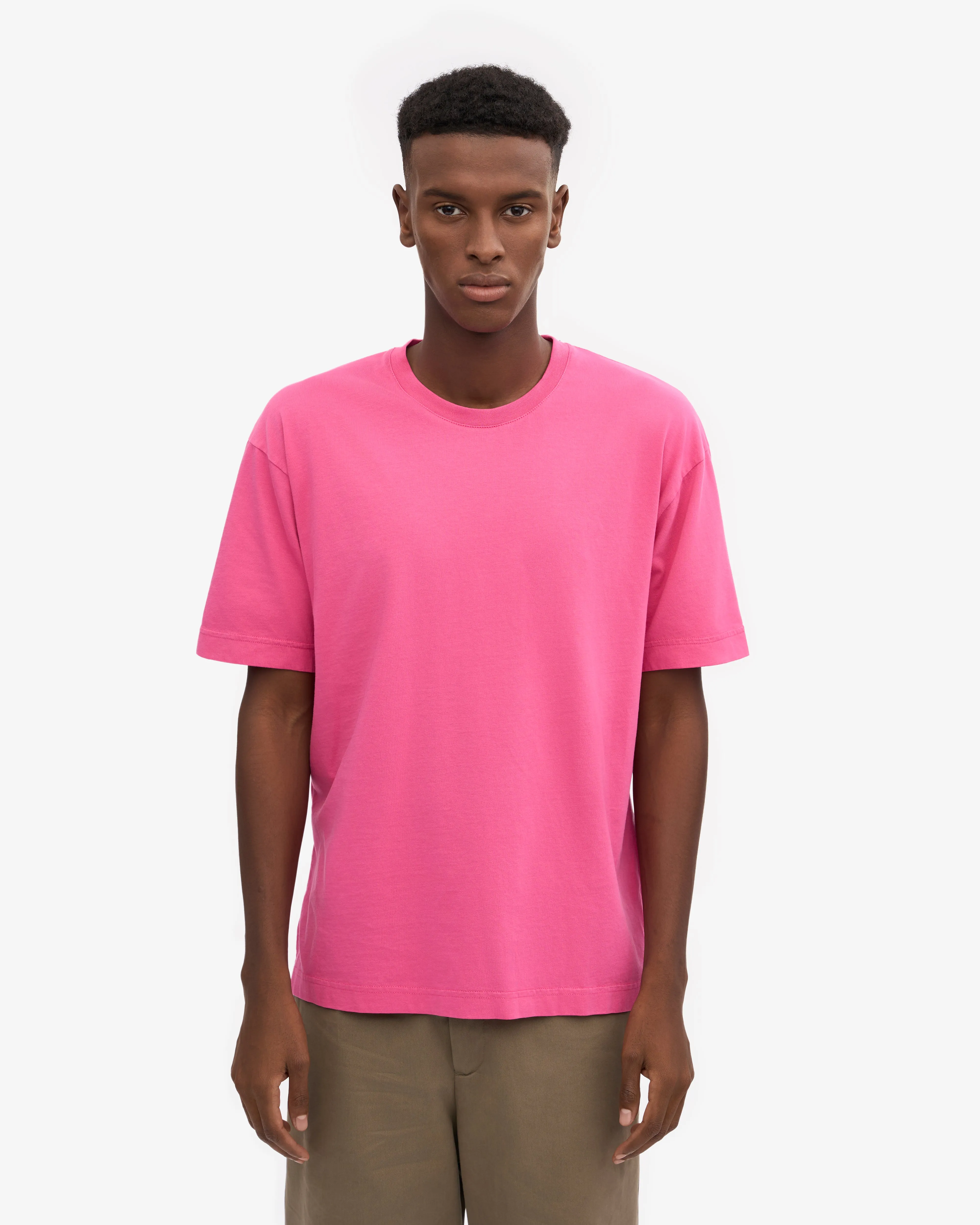 Oversized Organic T-Shirt - Bubblegum Pink sold by Colorful Standard product image thumbnail 2
