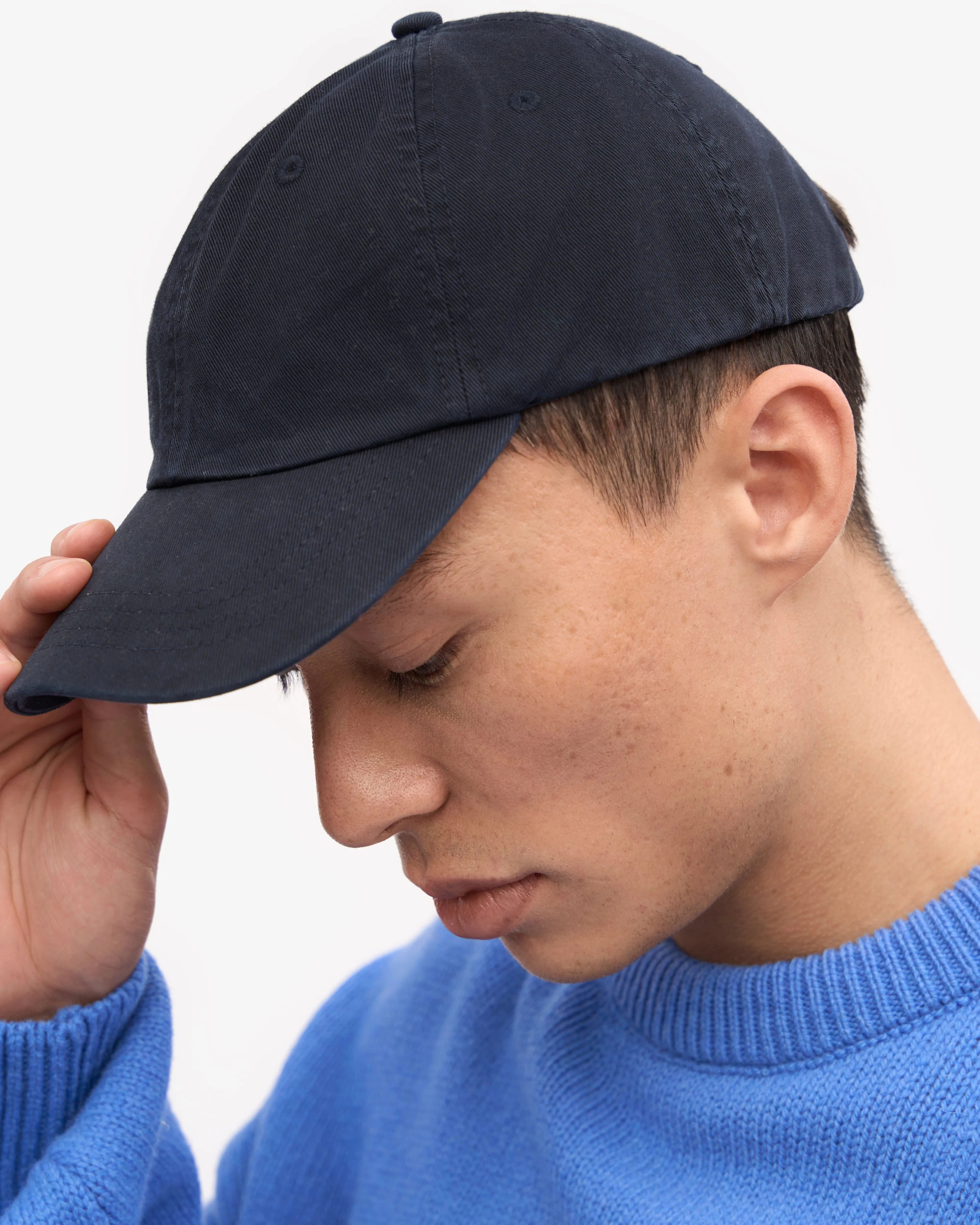 Organic Cotton Cap - Navy Blue sold by Colorful Standard product image thumbnail 5