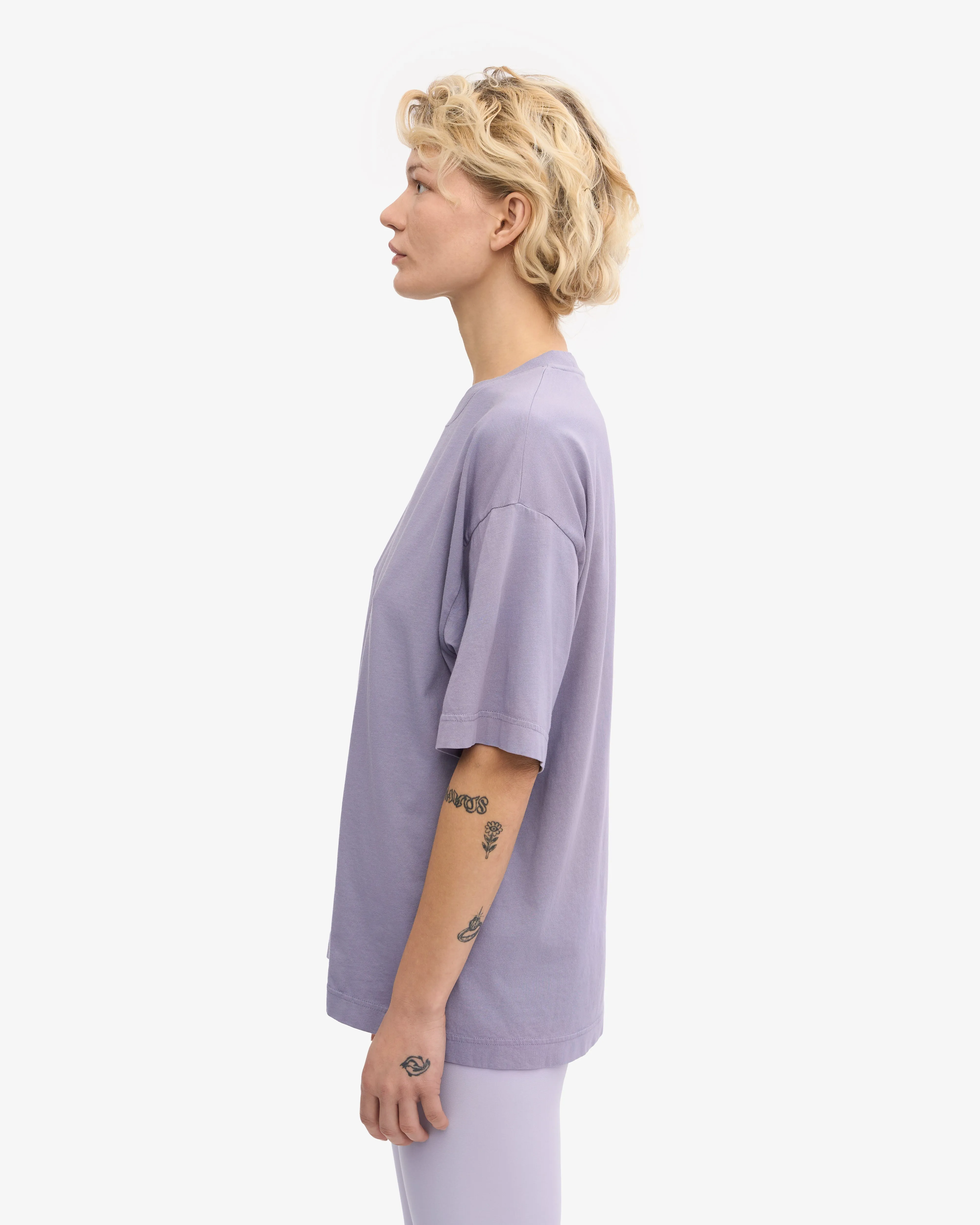 Oversized Organic T-Shirt - Purple Jade sold by Colorful Standard product image thumbnail 3