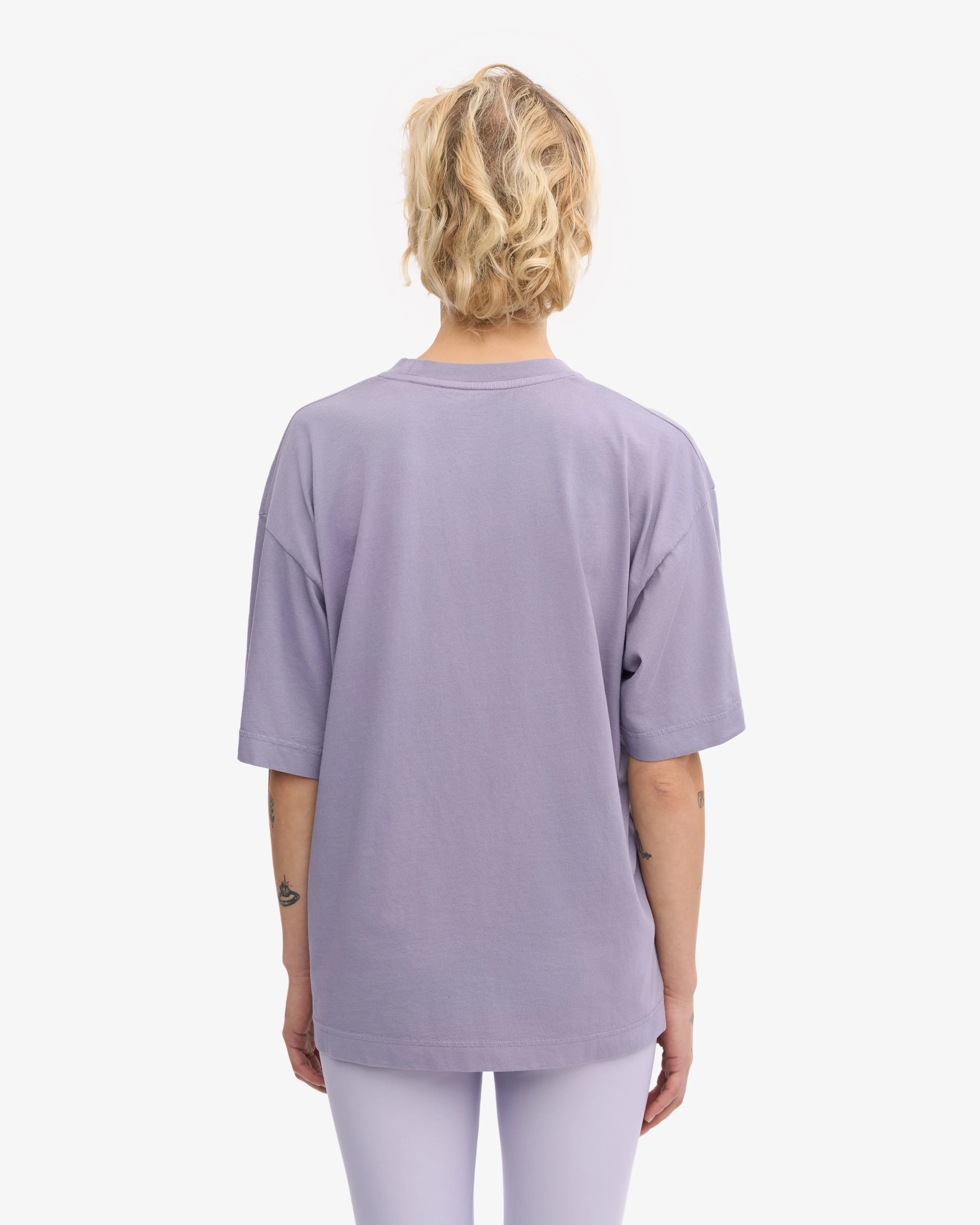 Oversized Organic T-Shirt - Purple Jade sold by Colorful Standard product image thumbnail 4