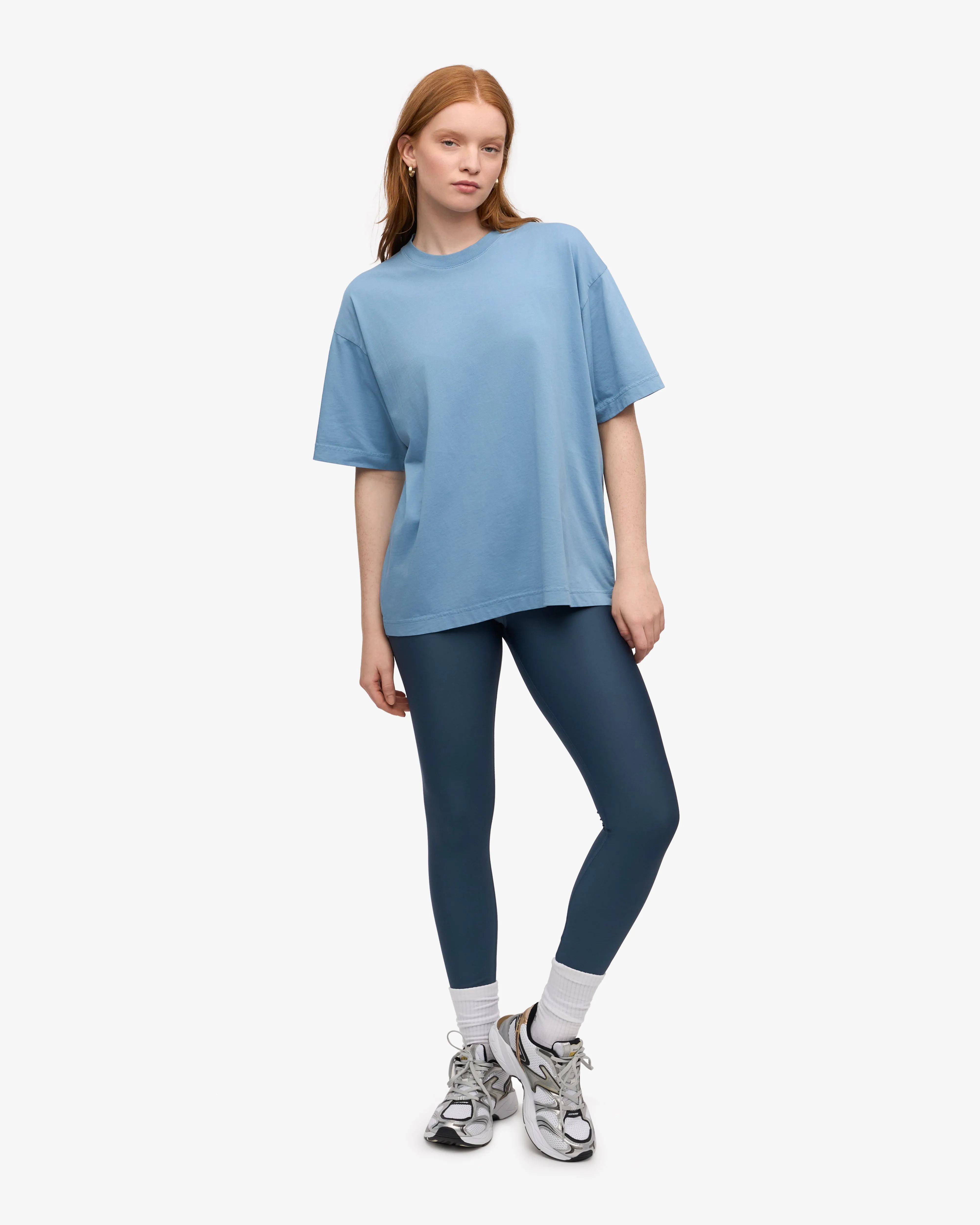 Oversized Organic T-Shirt - Seaside Blue sold by Colorful Standard product image thumbnail 5