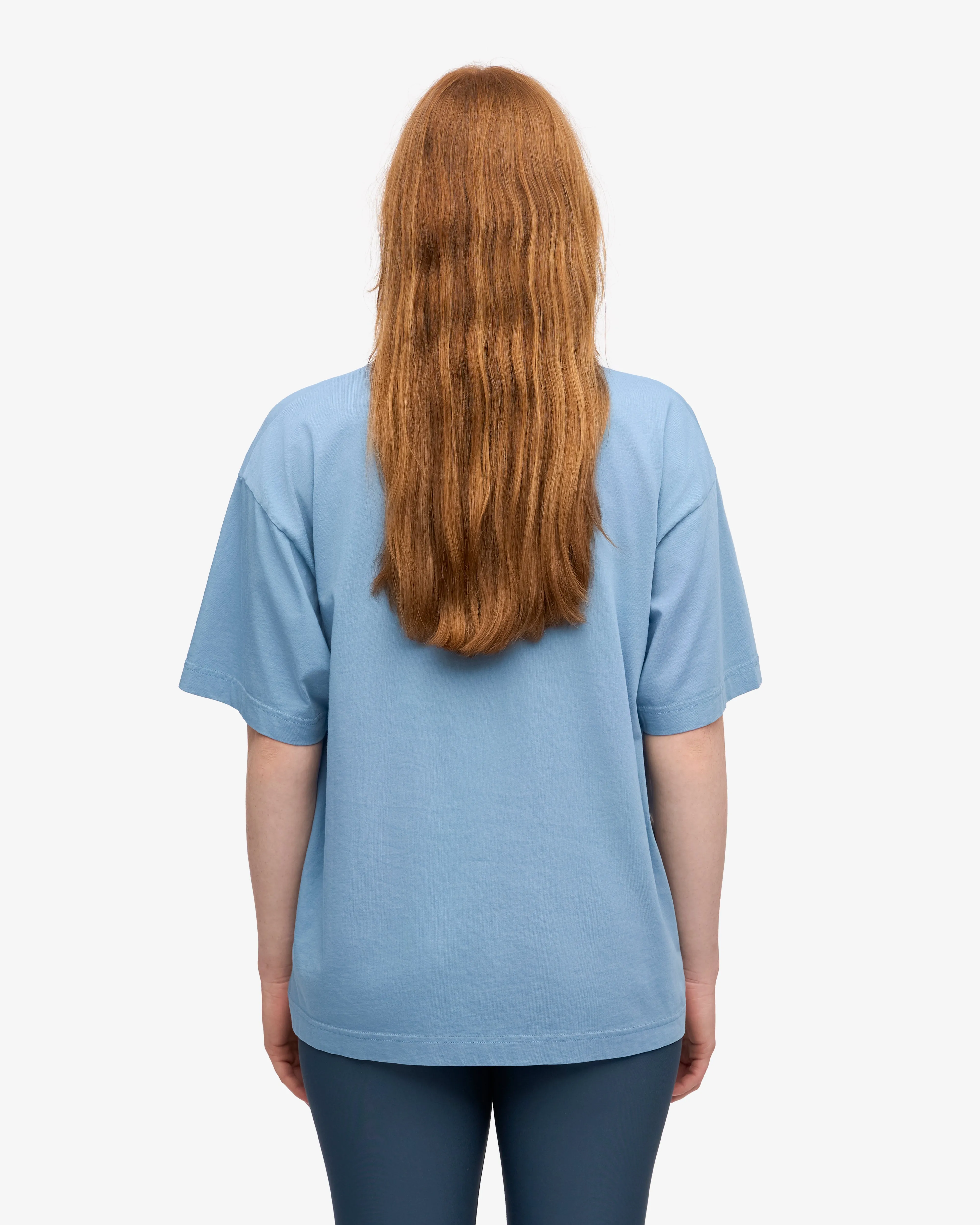 Oversized Organic T-Shirt - Seaside Blue sold by Colorful Standard product image thumbnail 4