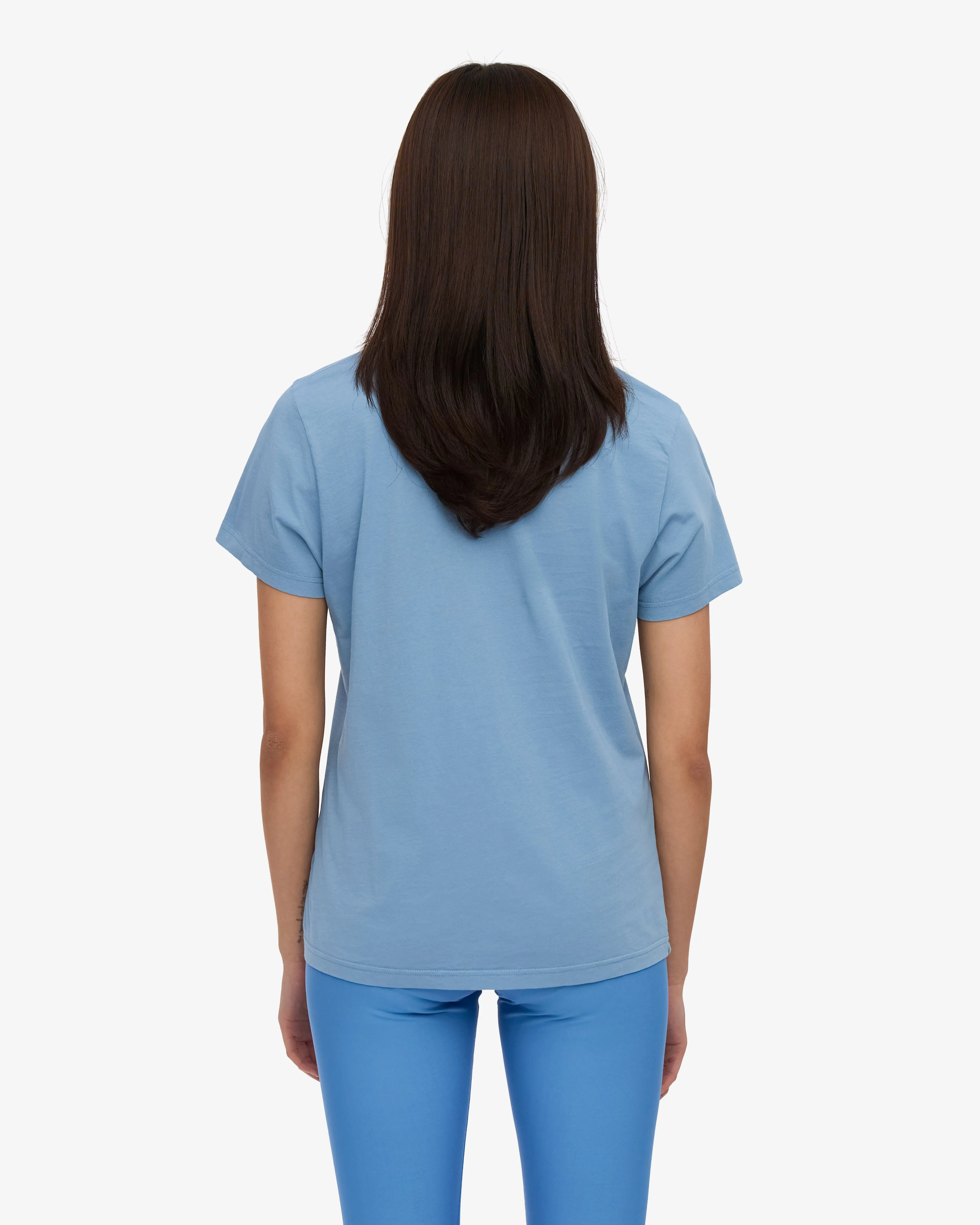 Women Light Organic Tee - Seaside Blue sold by Colorful Standard product image thumbnail 4