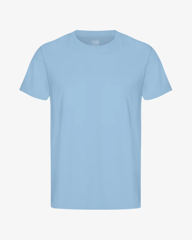 Classic Organic Tee - Seaside Blue sold by Colorful Standard