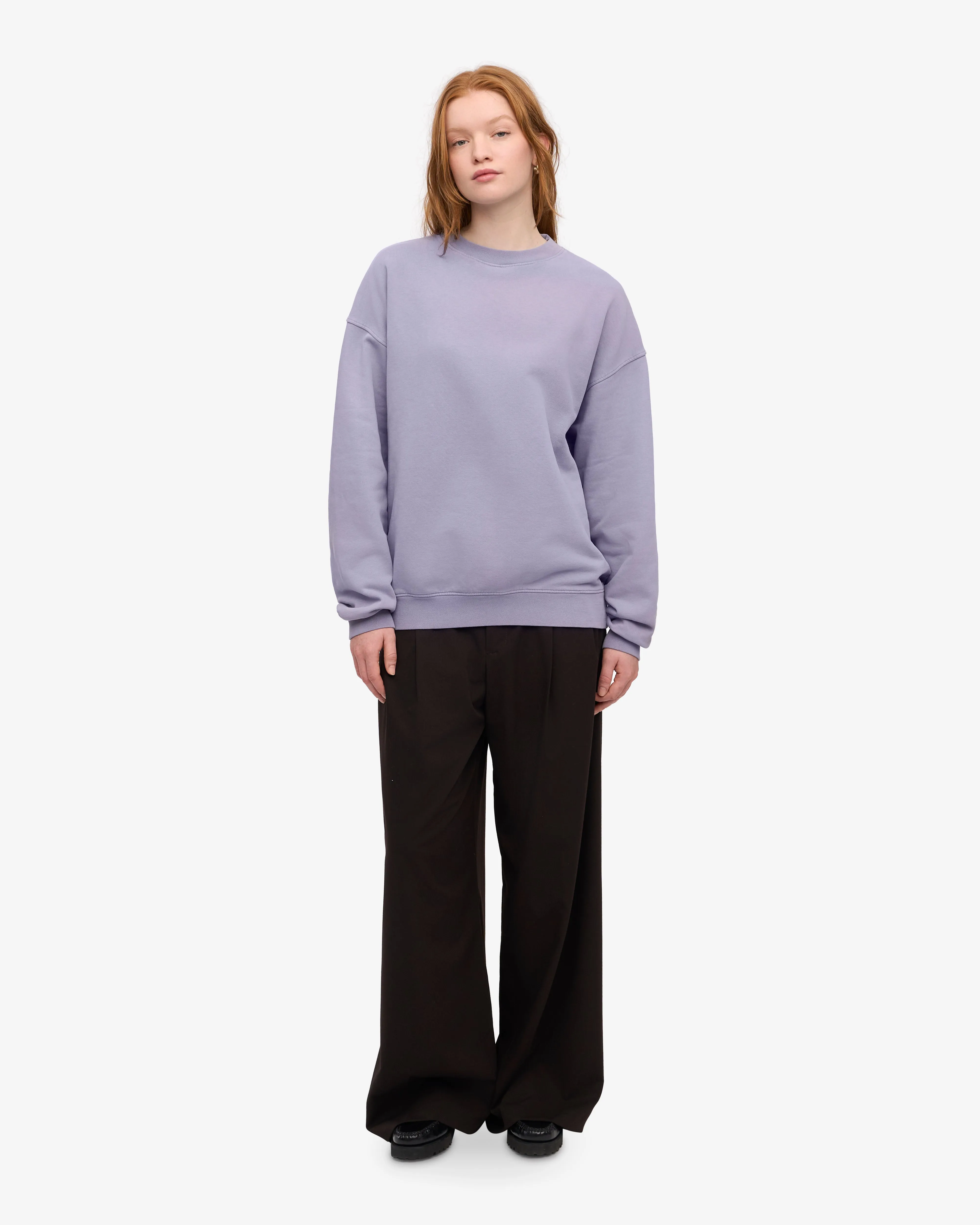 Organic Oversized Crew - Purple Jade sold by Colorful Standard product image thumbnail 5