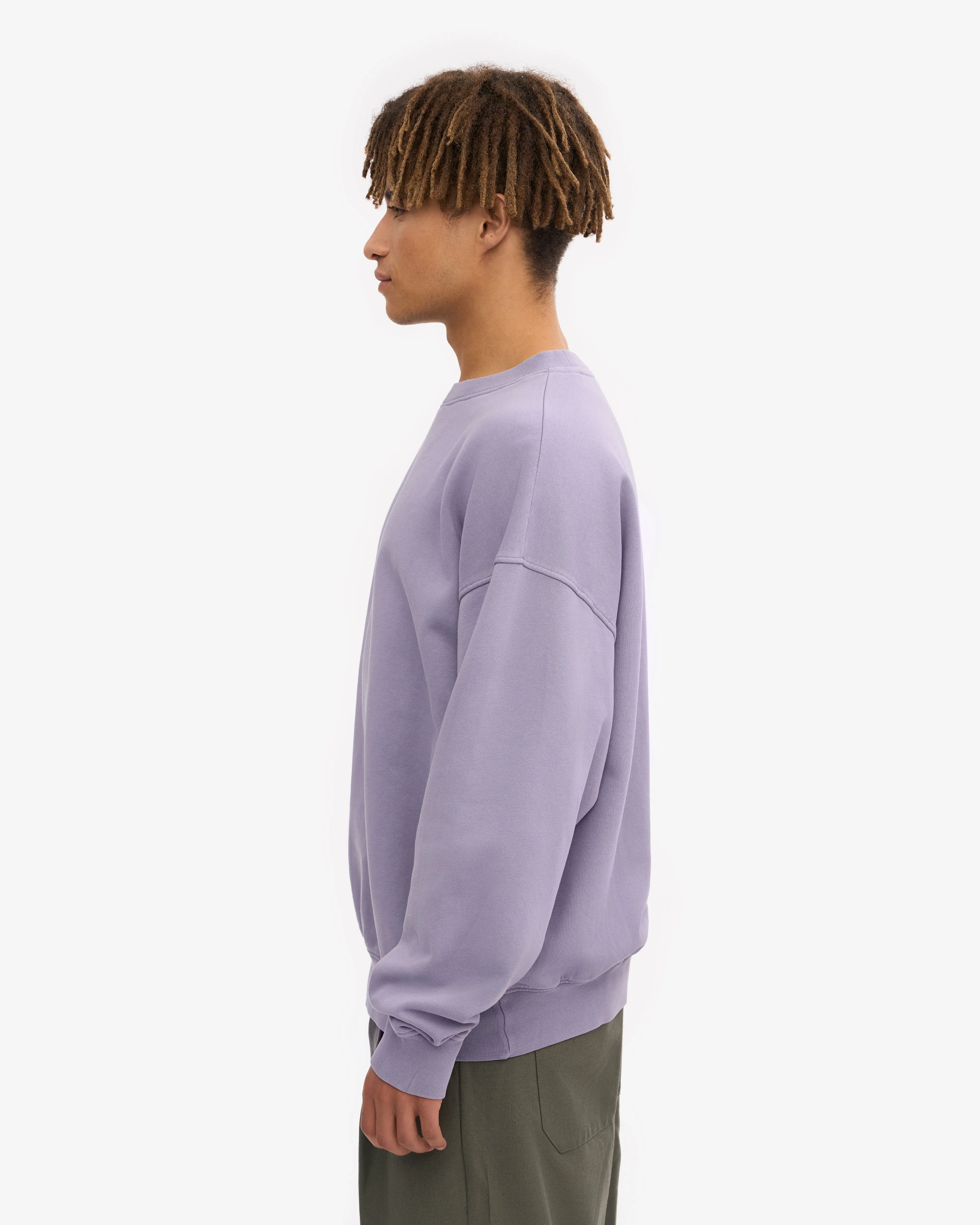Organic Oversized Crew - Purple Jade sold by Colorful Standard product image thumbnail 3