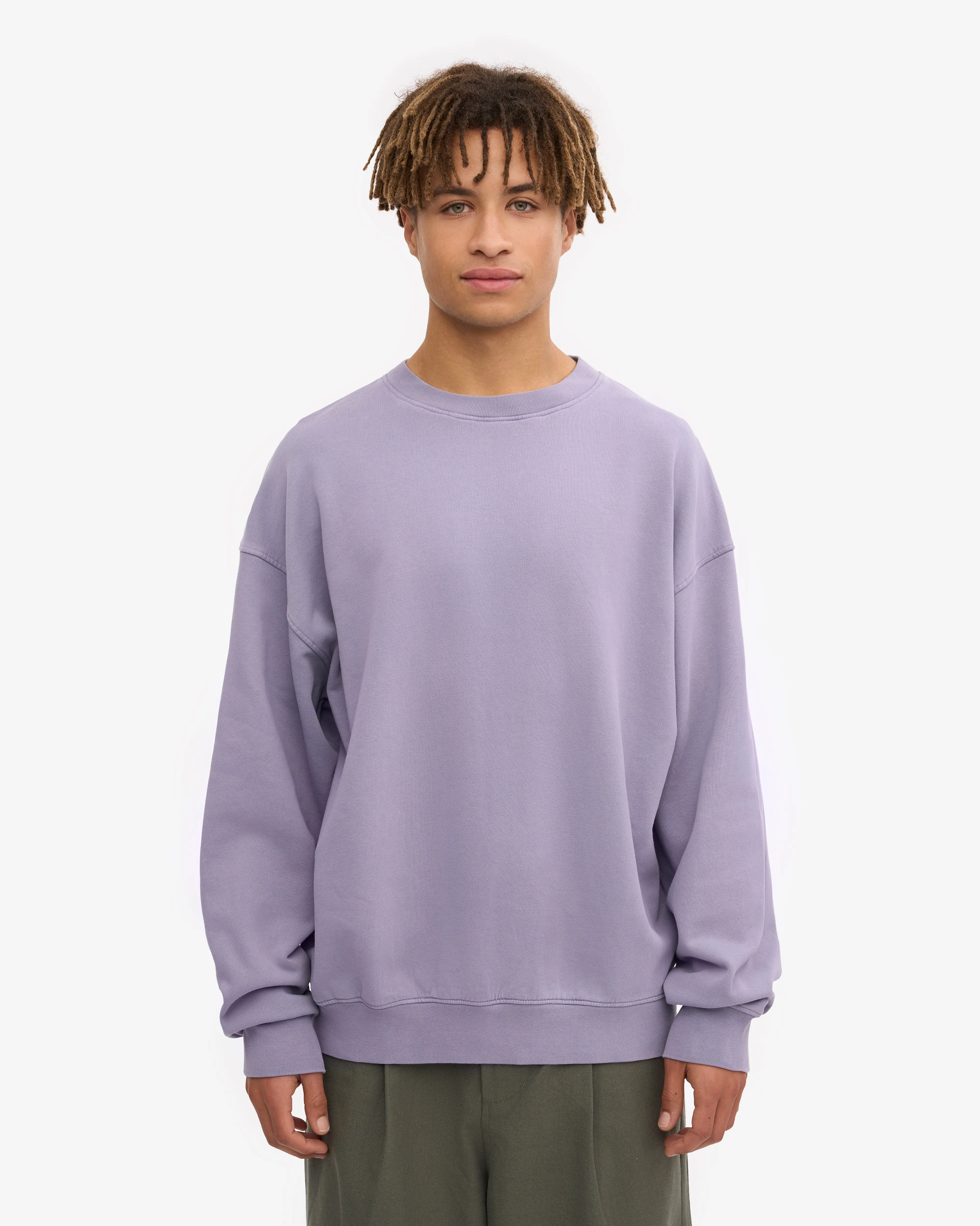 Organic Oversized Crew - Purple Jade sold by Colorful Standard product image thumbnail 2