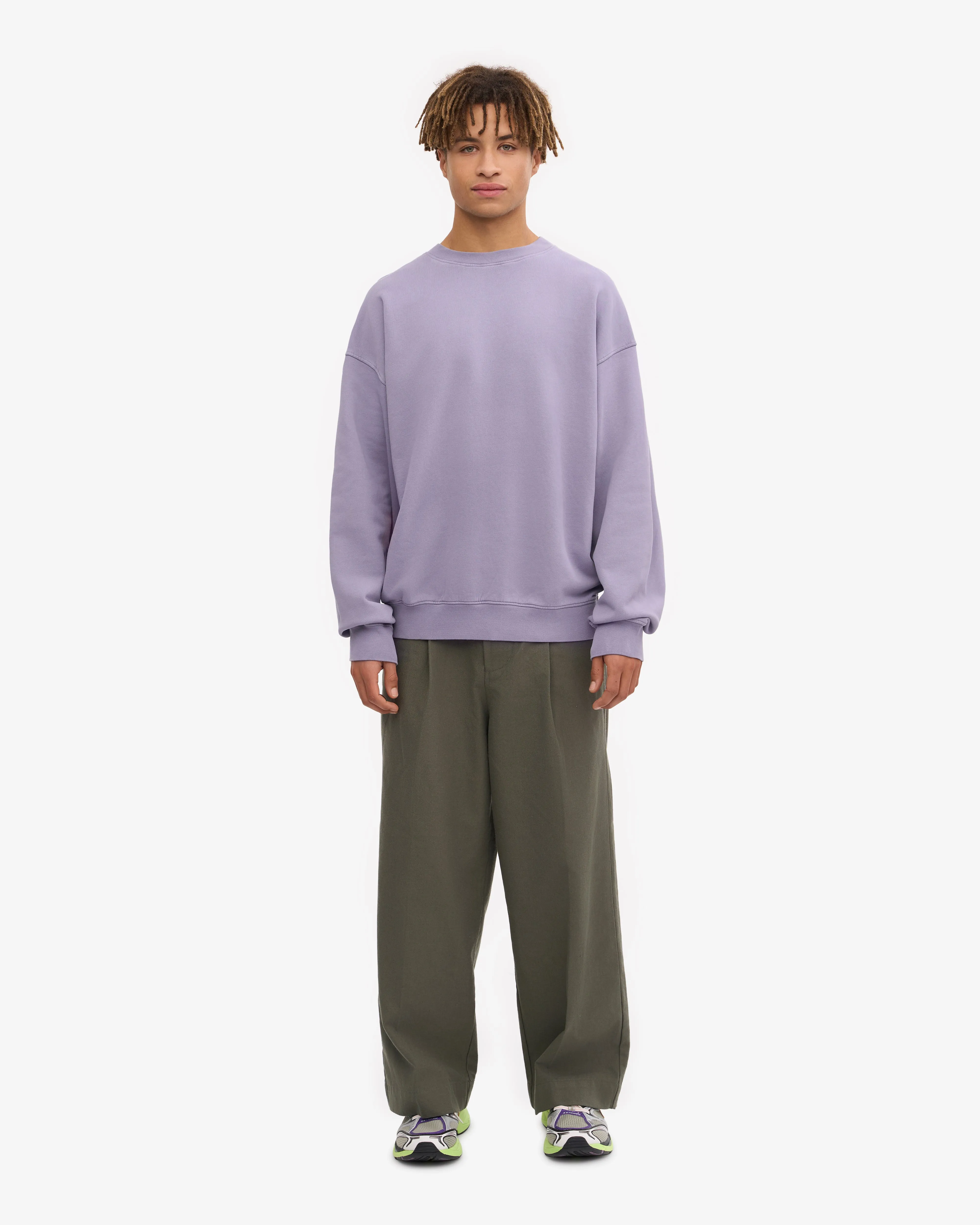 Organic Oversized Crew - Purple Jade sold by Colorful Standard product image thumbnail 5