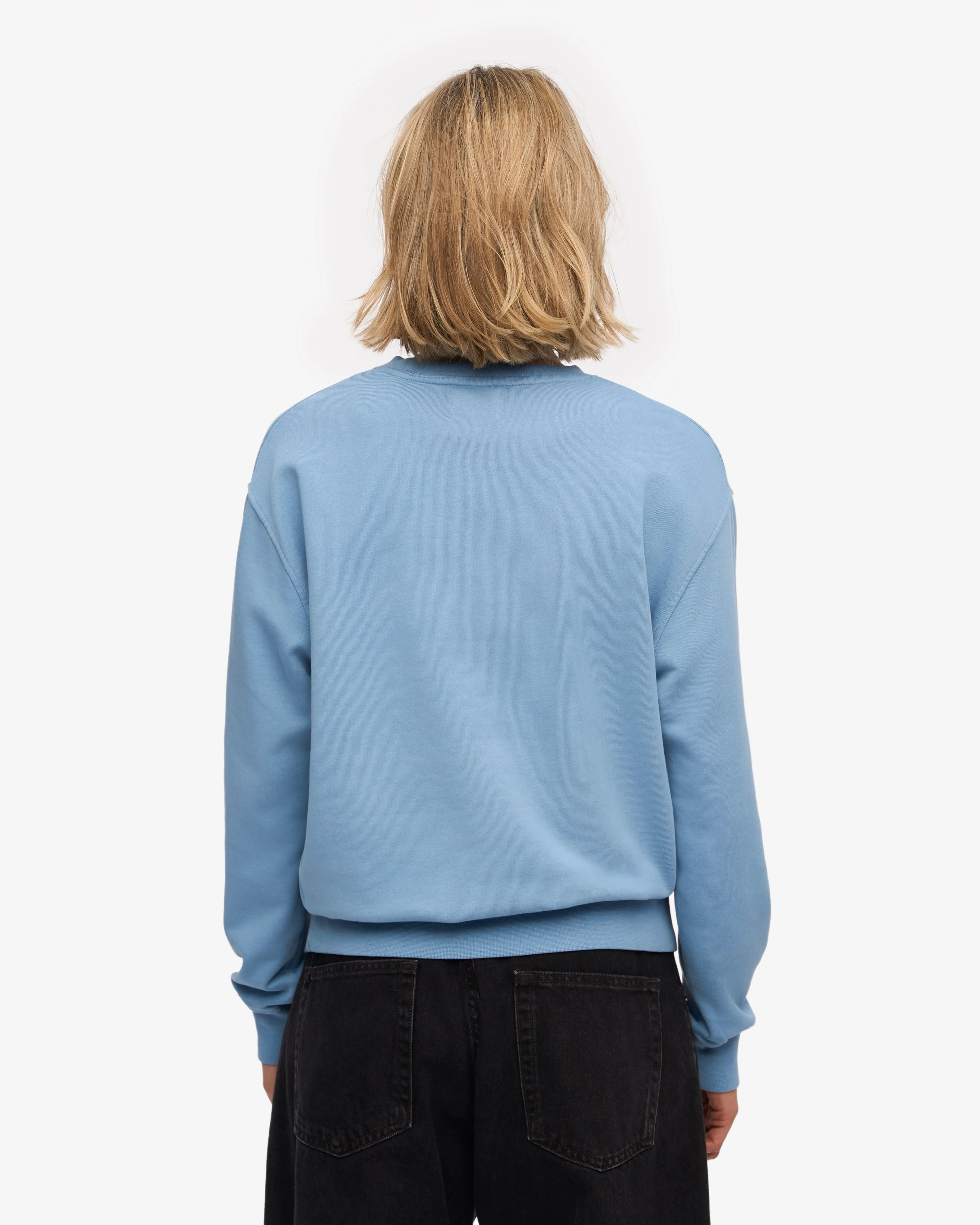 Women Classic Organic Crew - Seaside Blue sold by Colorful Standard product image thumbnail 4