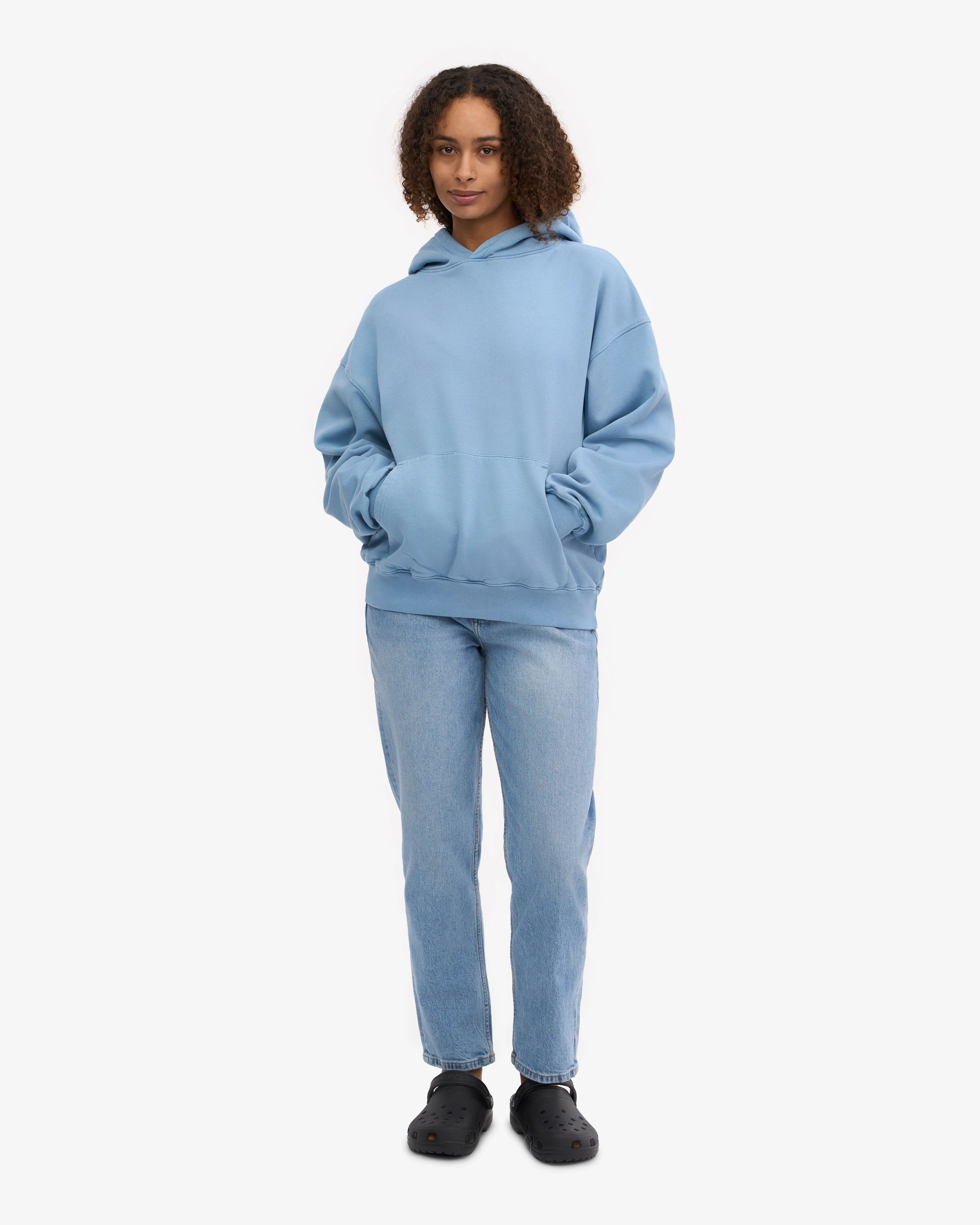 Organic Oversized Hood - Seaside Blue sold by Colorful Standard product image thumbnail 5