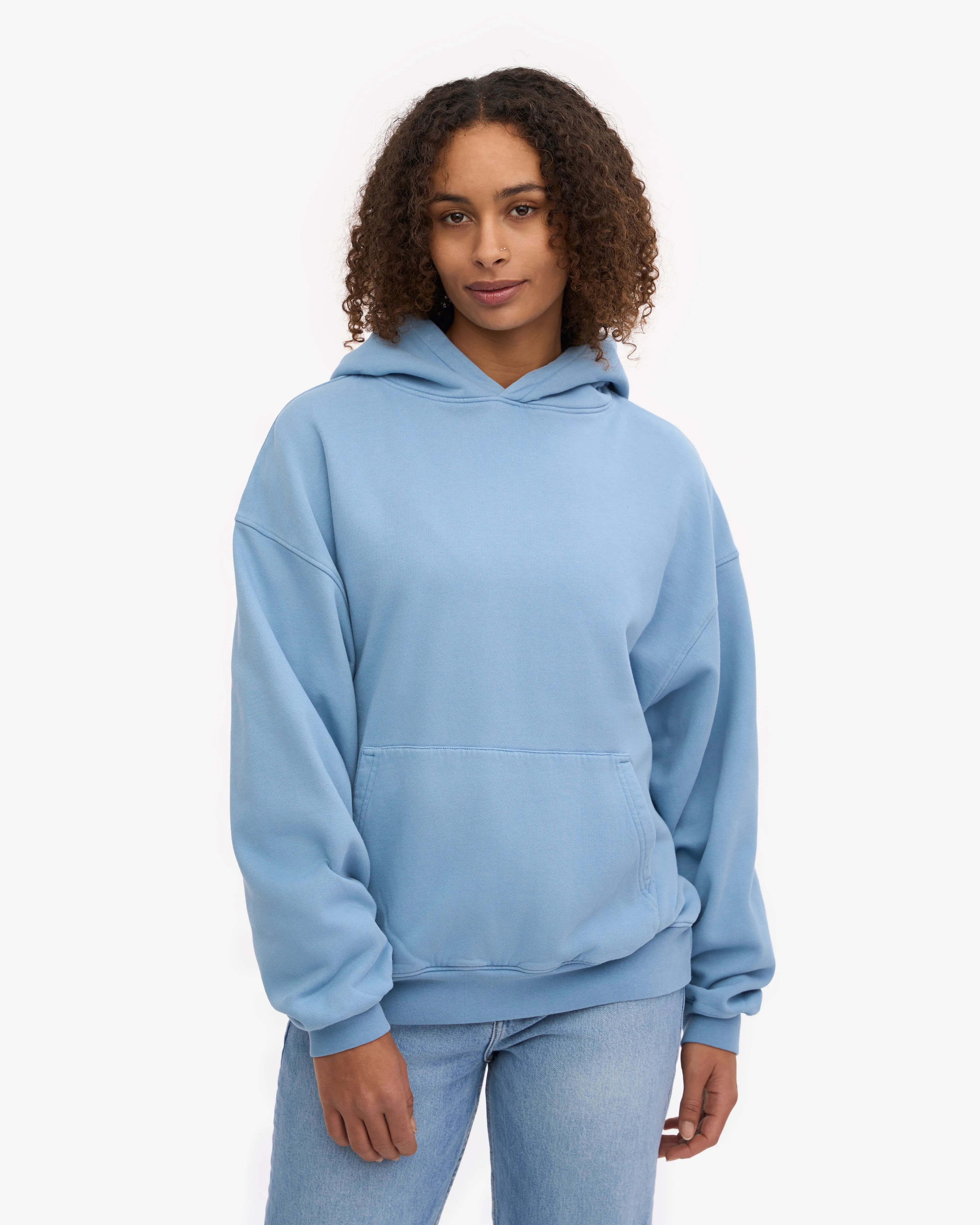 Organic Oversized Hood - Seaside Blue sold by Colorful Standard product image thumbnail 2