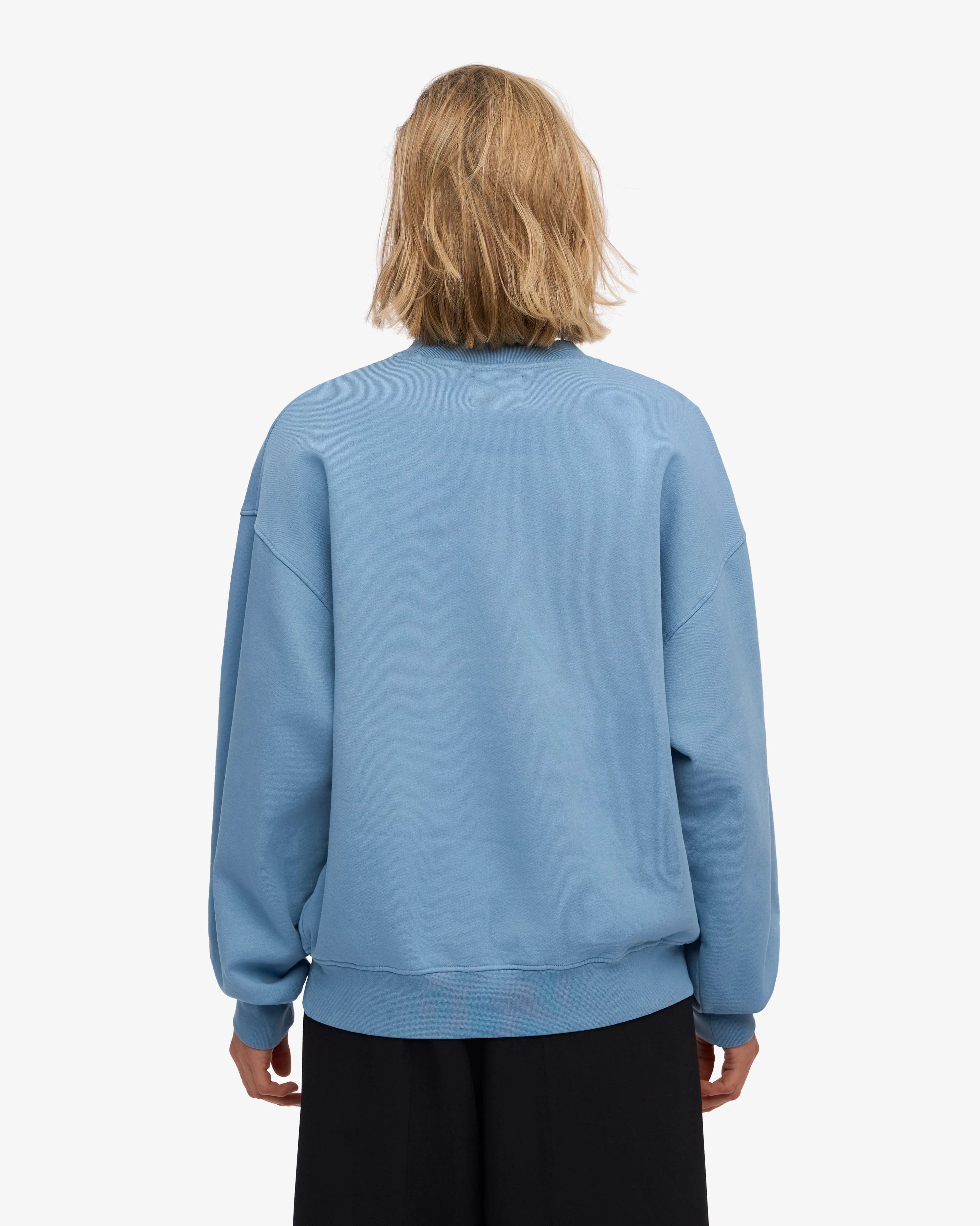 Organic Oversized Crew - Seaside Blue sold by Colorful Standard product image thumbnail 4