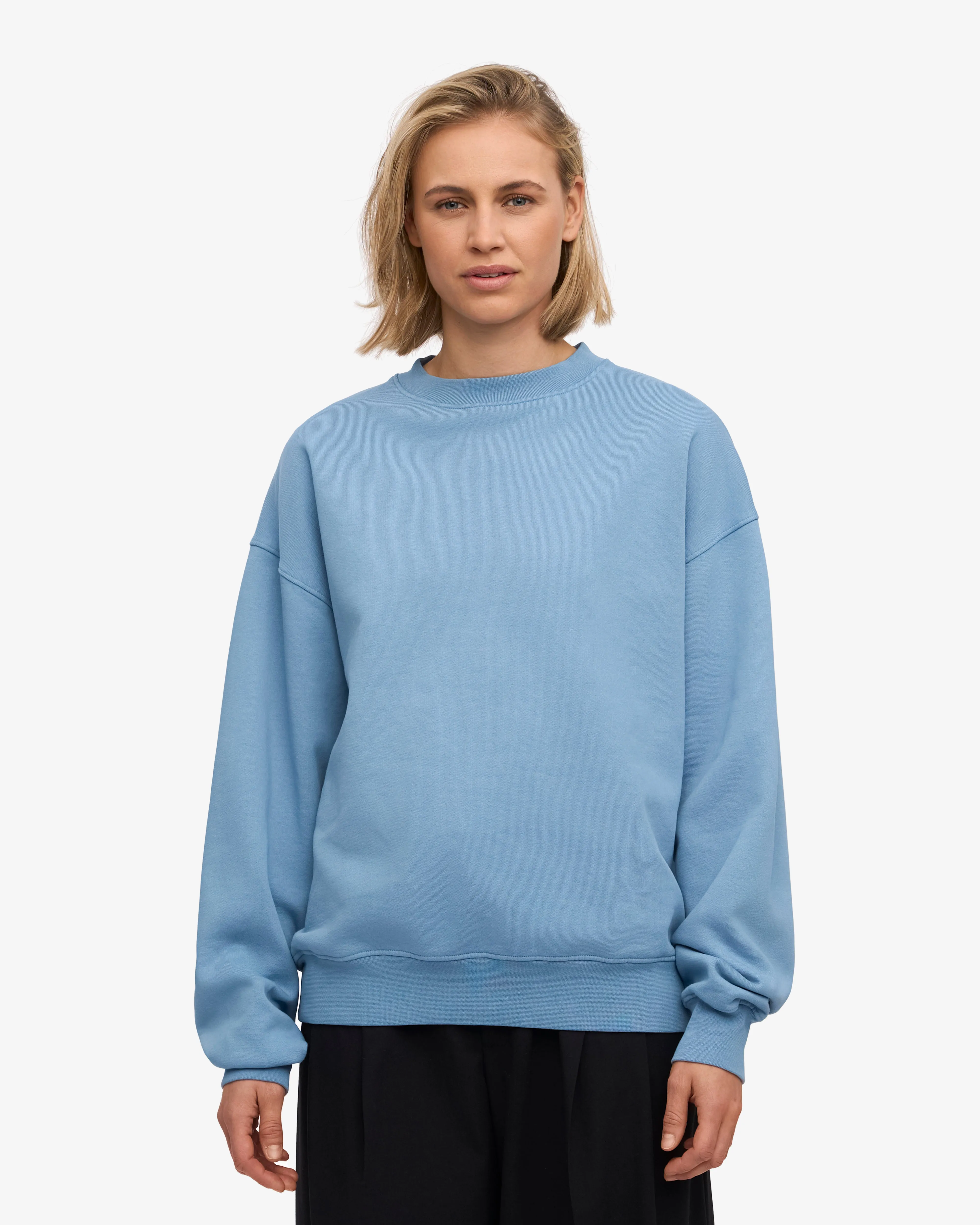 Organic Oversized Crew - Seaside Blue sold by Colorful Standard product image thumbnail 2
