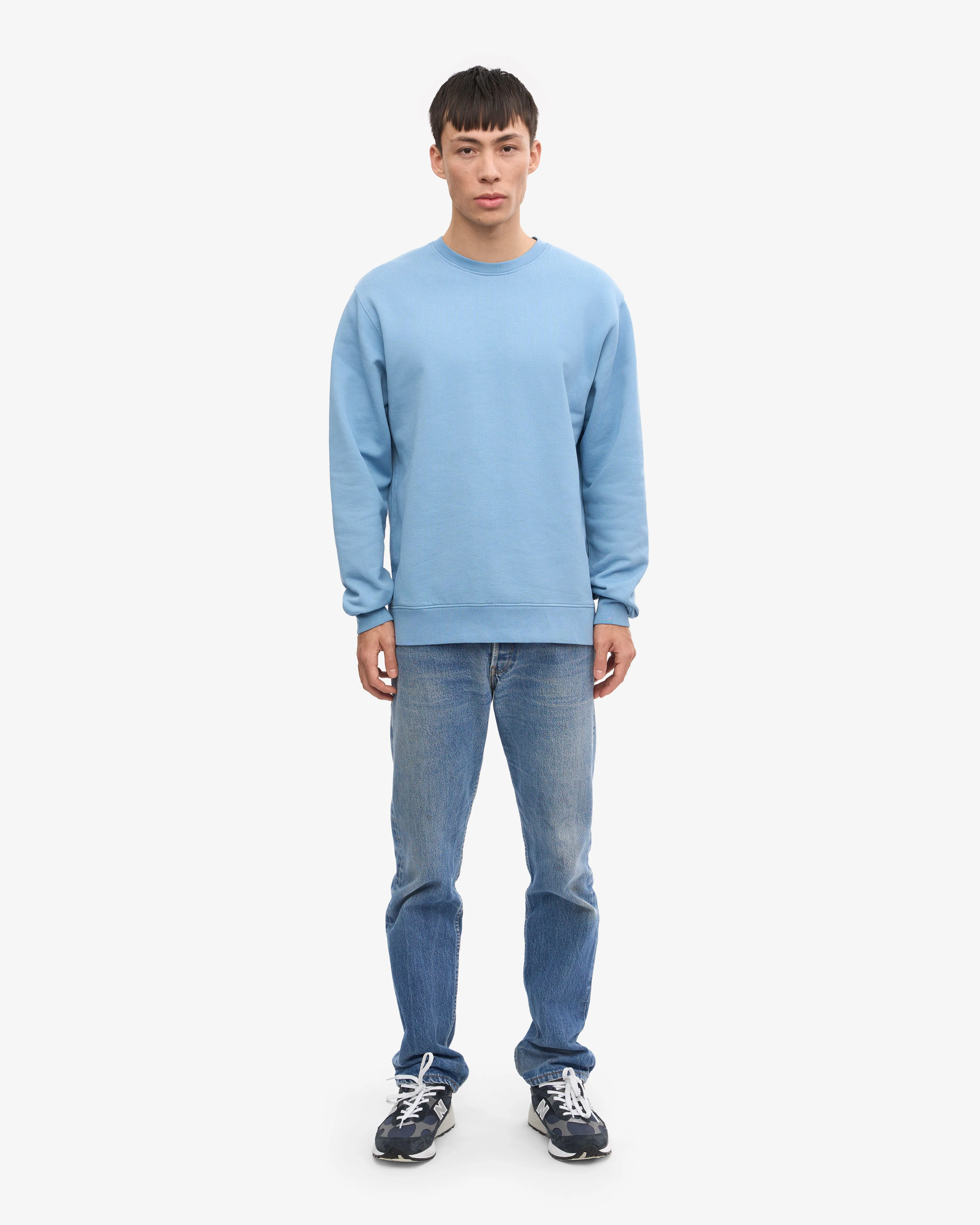 Classic Organic Crew - Seaside Blue sold by Colorful Standard product image thumbnail 5