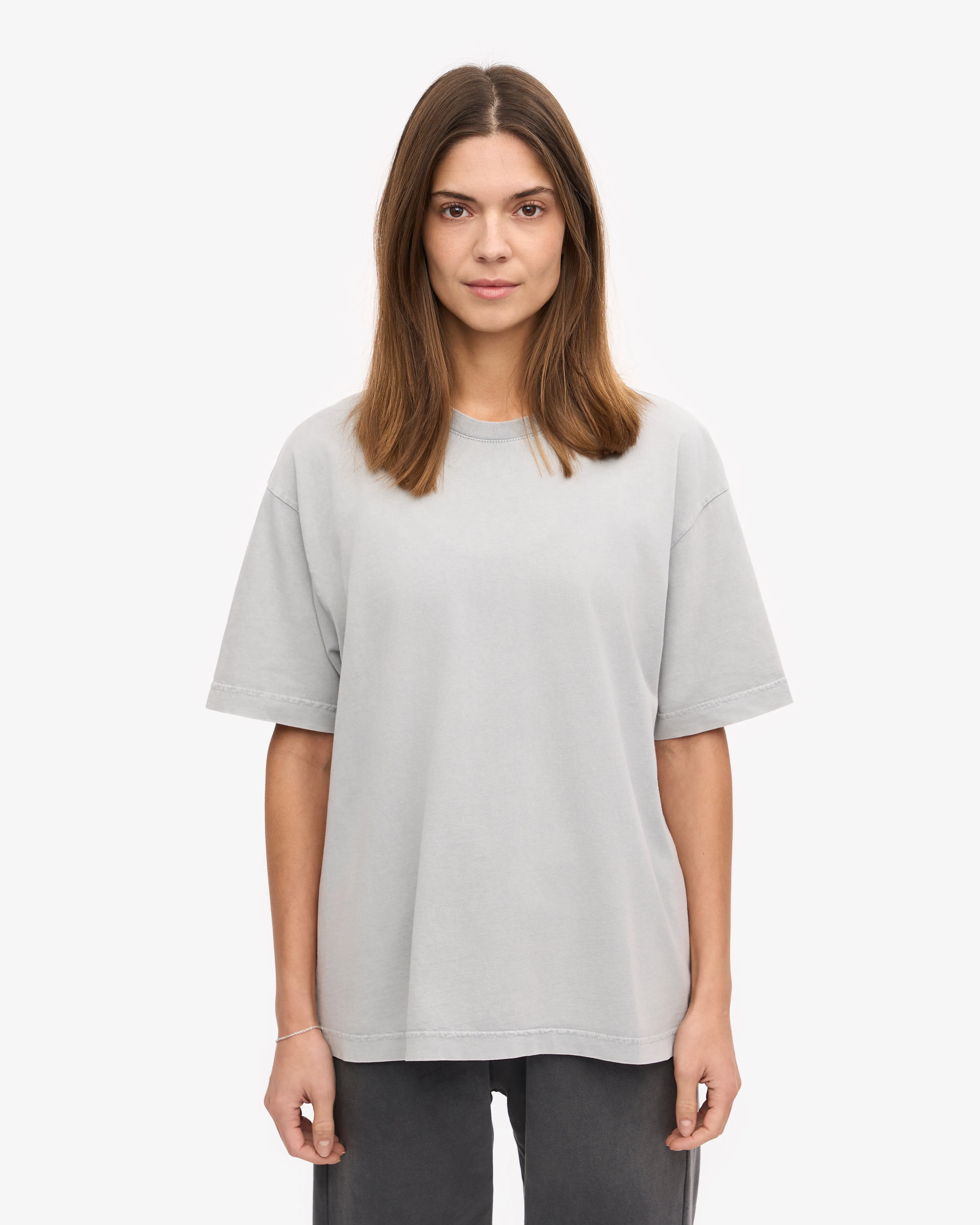 Oversized Organic T-Shirt - Faded Grey sold by Colorful Standard product image thumbnail 2