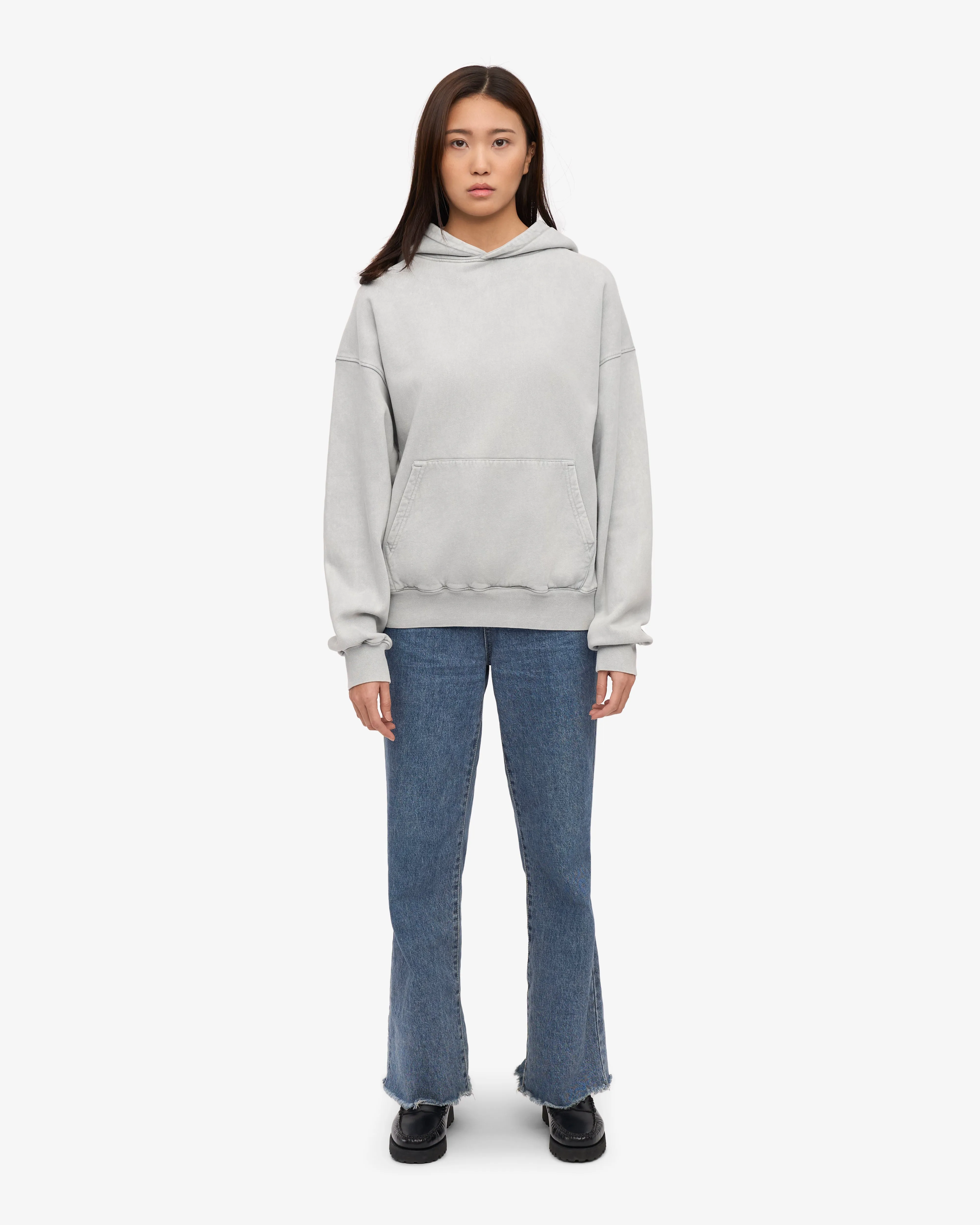 Organic Oversized Hood - Faded Grey sold by Colorful Standard product image thumbnail 5