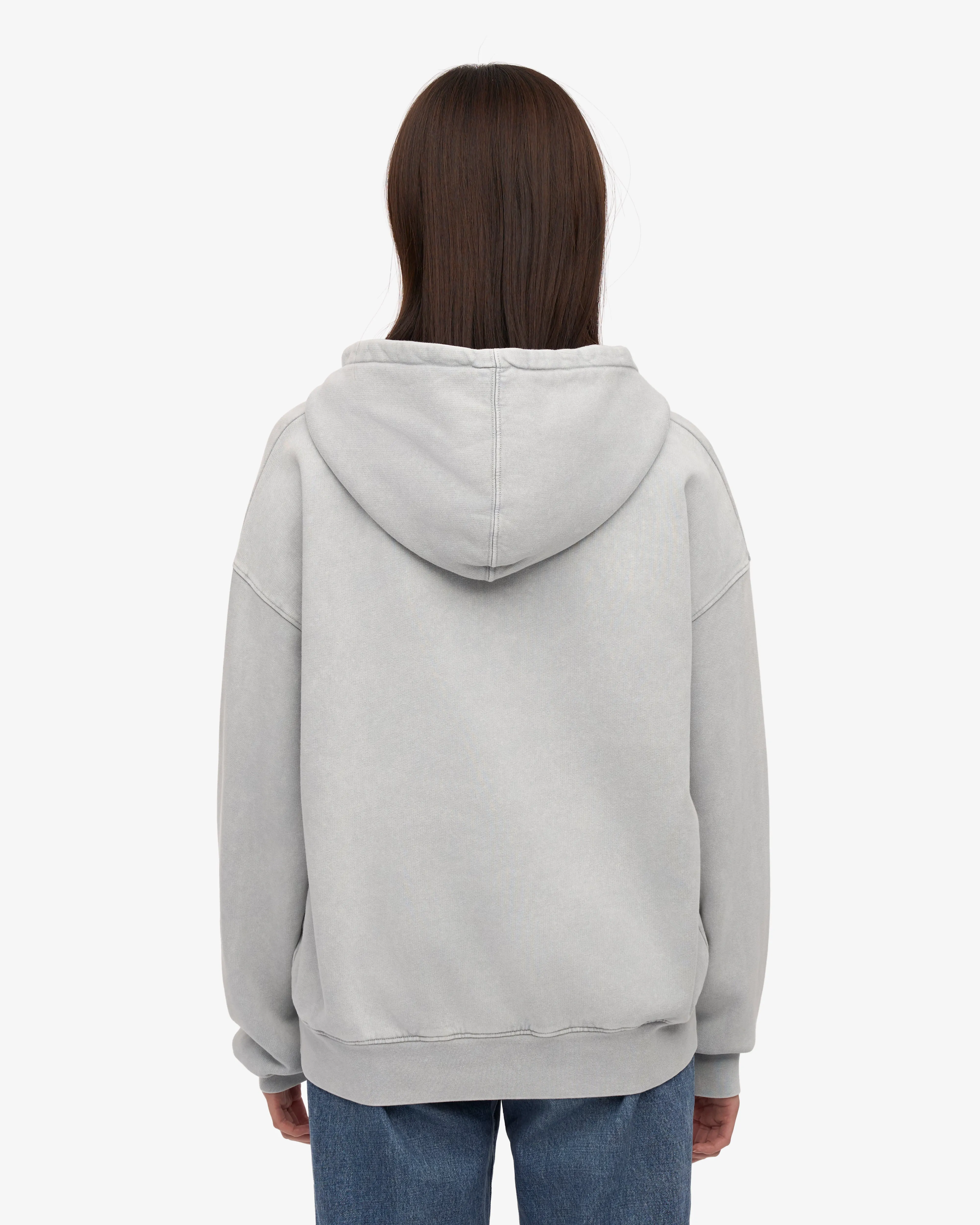 Organic Oversized Hood - Faded Grey sold by Colorful Standard product image thumbnail 4