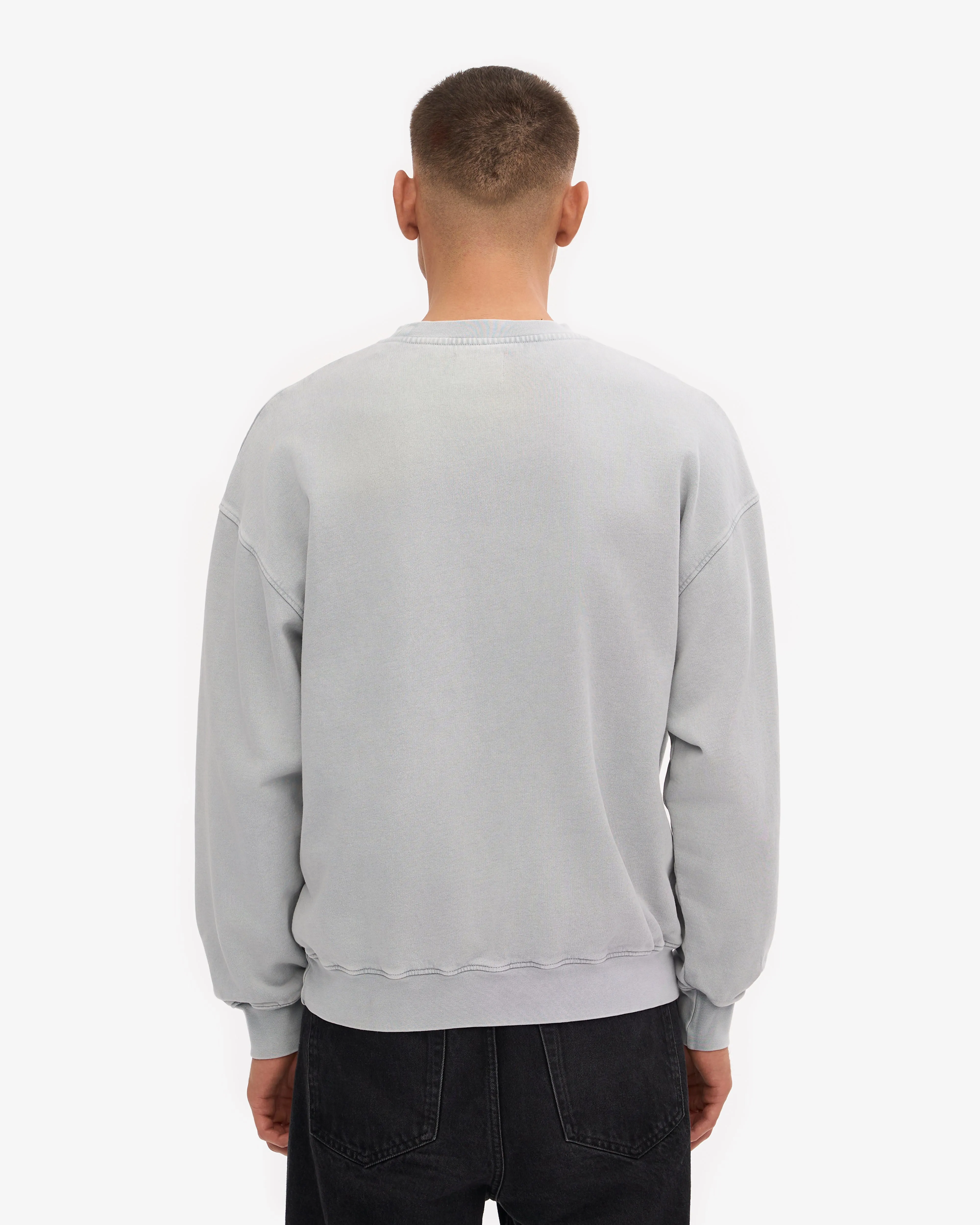 Organic Oversized Crew - Faded Grey sold by Colorful Standard product image thumbnail 4