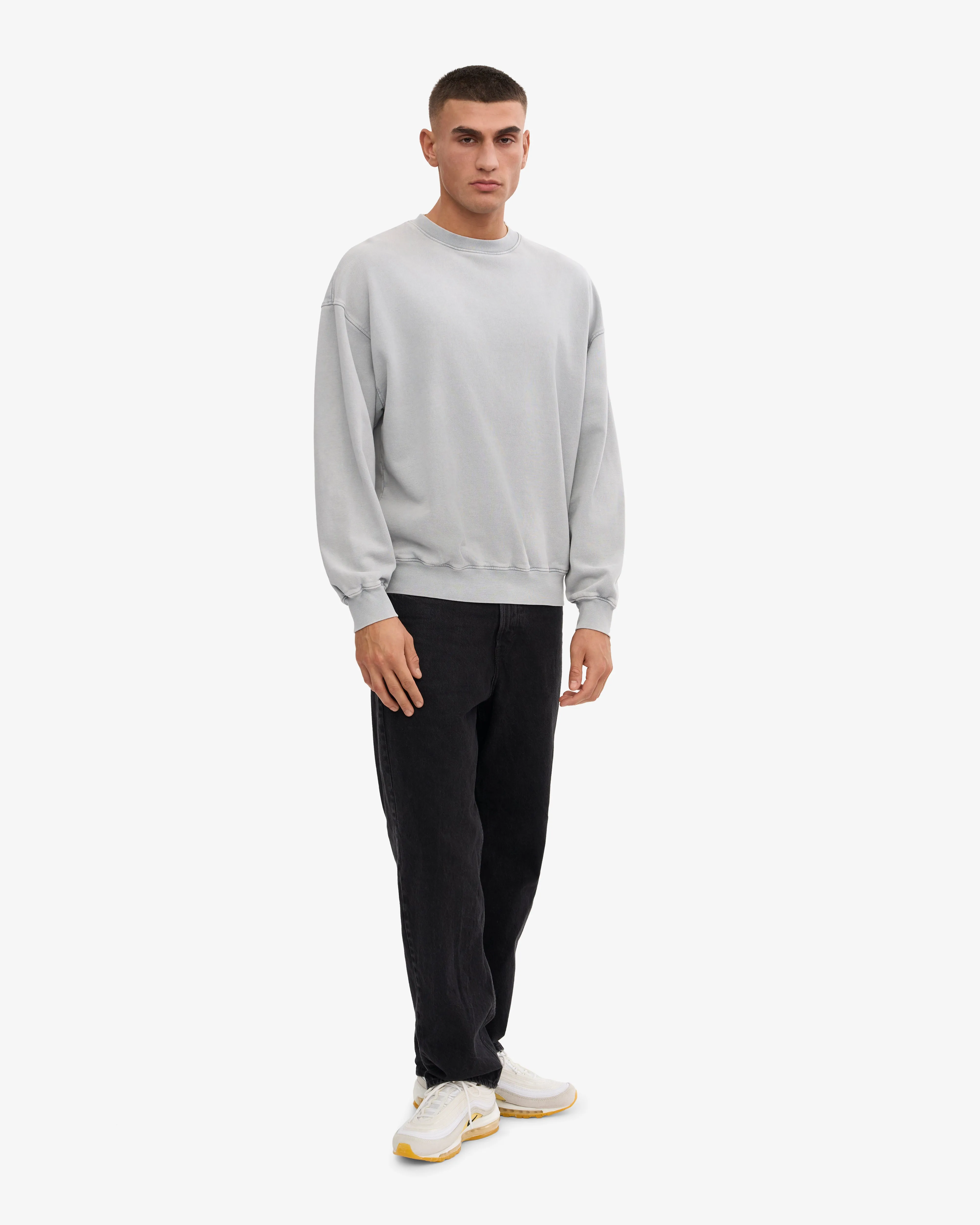 Organic Oversized Crew - Faded Grey sold by Colorful Standard product image thumbnail 5