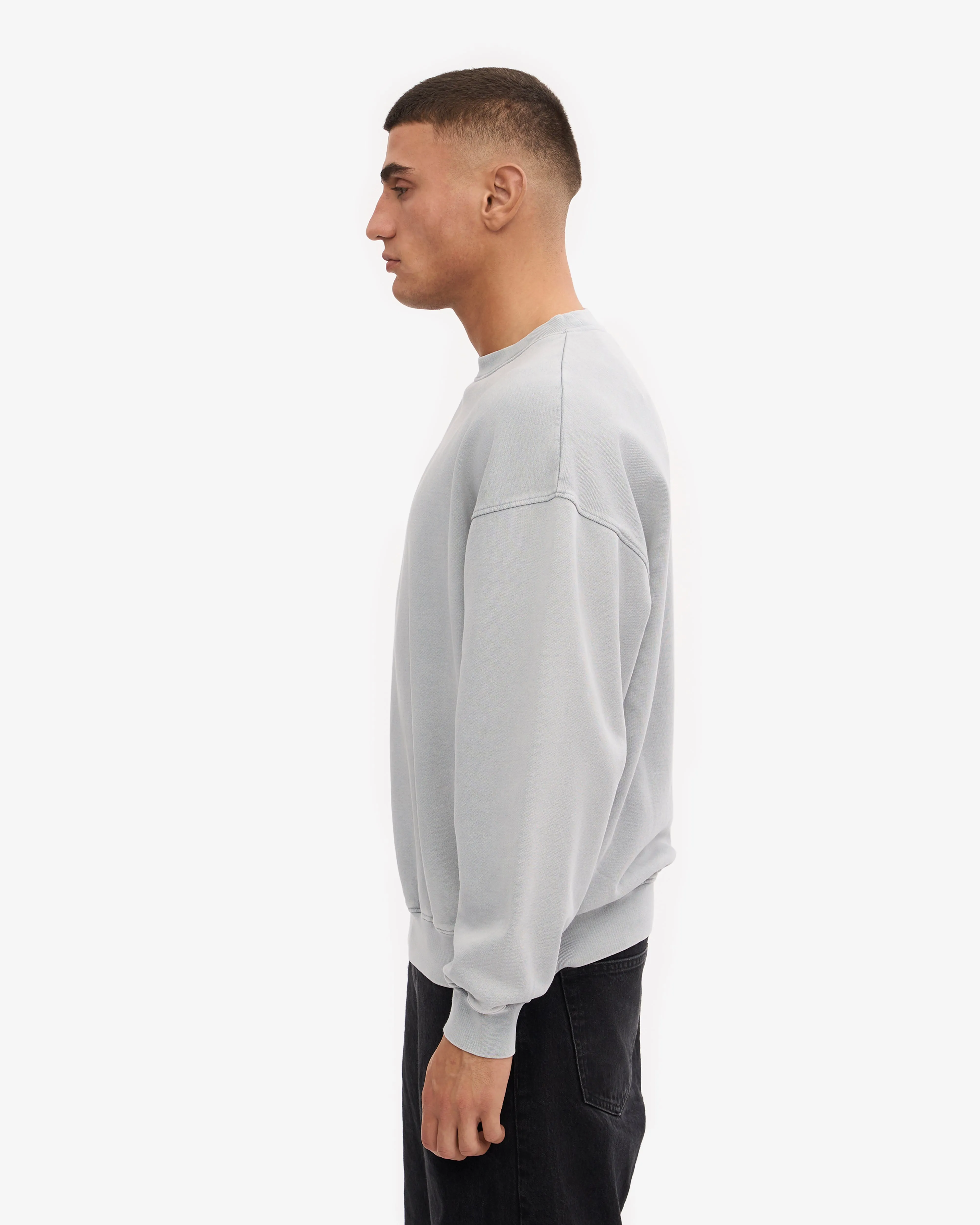 Organic Oversized Crew - Faded Grey sold by Colorful Standard product image thumbnail 3