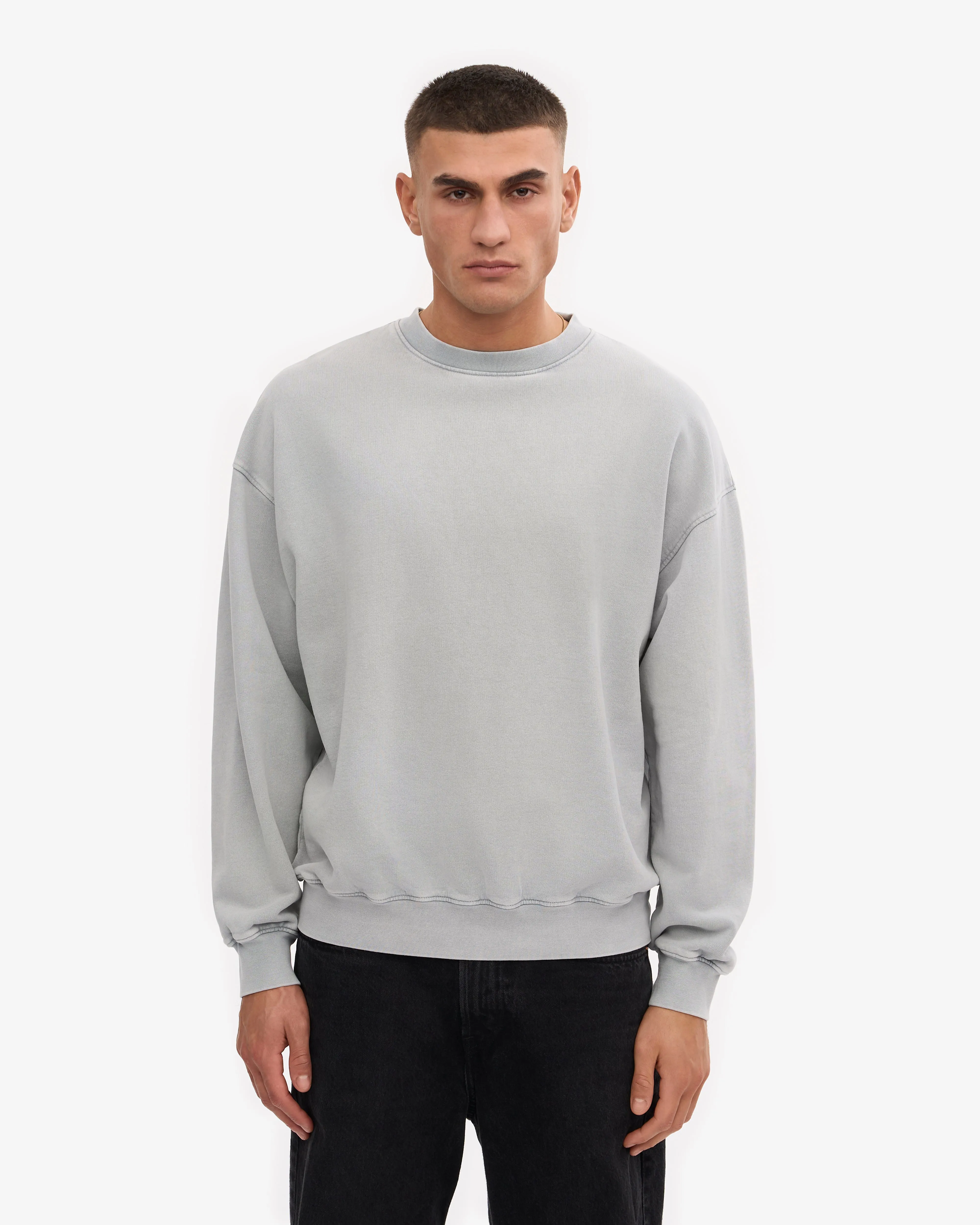 Organic Oversized Crew - Faded Grey sold by Colorful Standard product image thumbnail 2