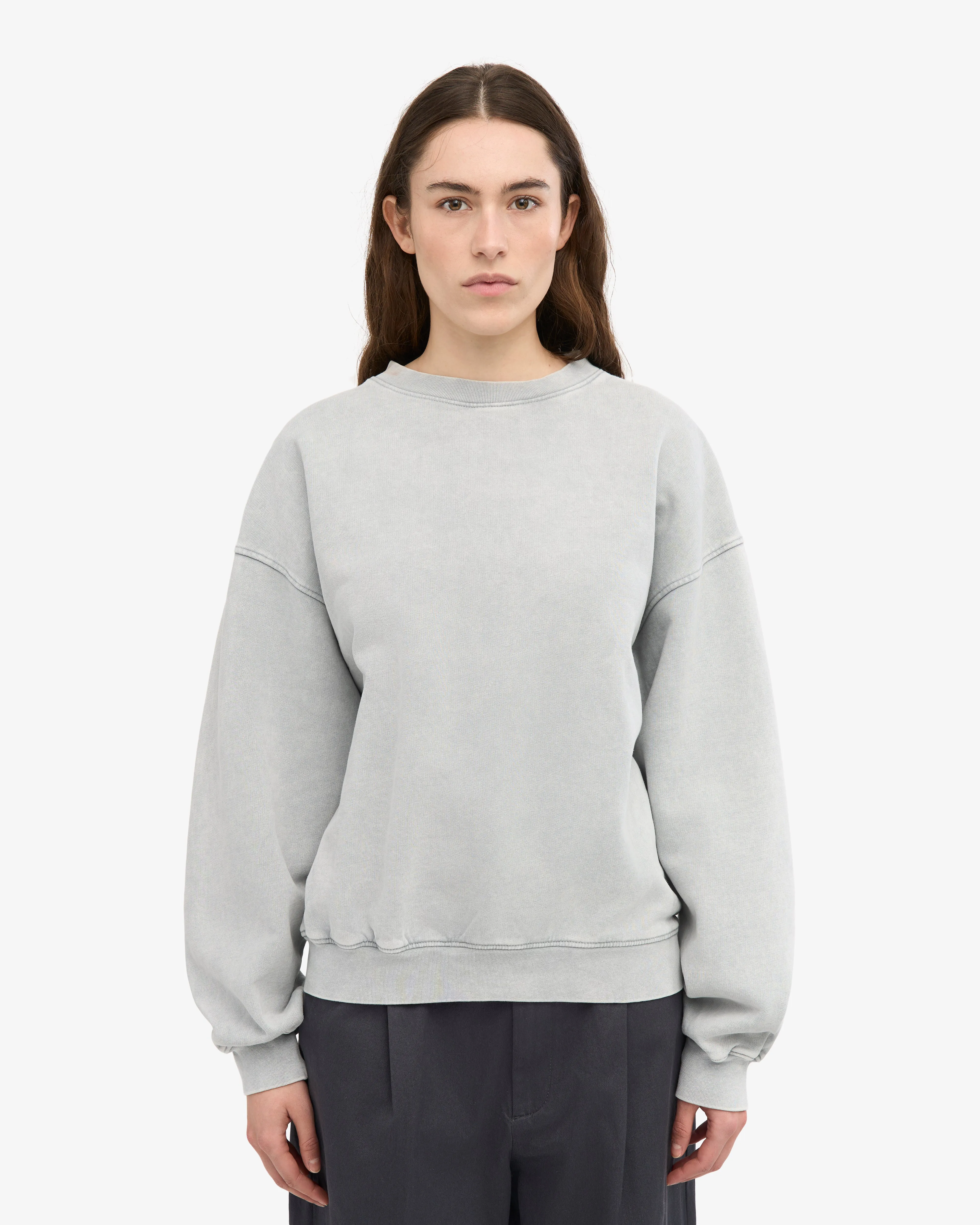 Organic Oversized Crew - Faded Grey sold by Colorful Standard product image thumbnail 2