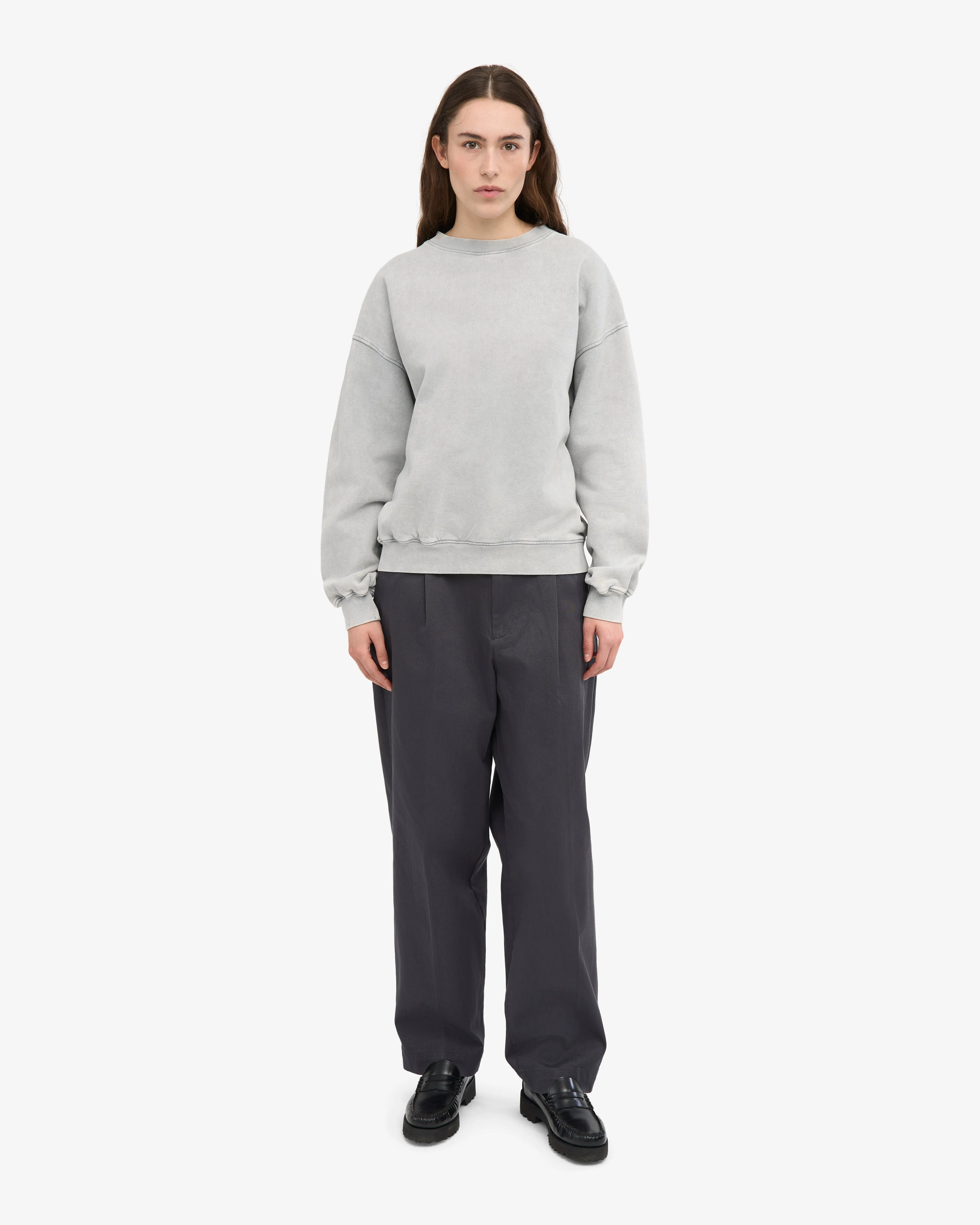 Organic Oversized Crew - Faded Grey sold by Colorful Standard product image thumbnail 5