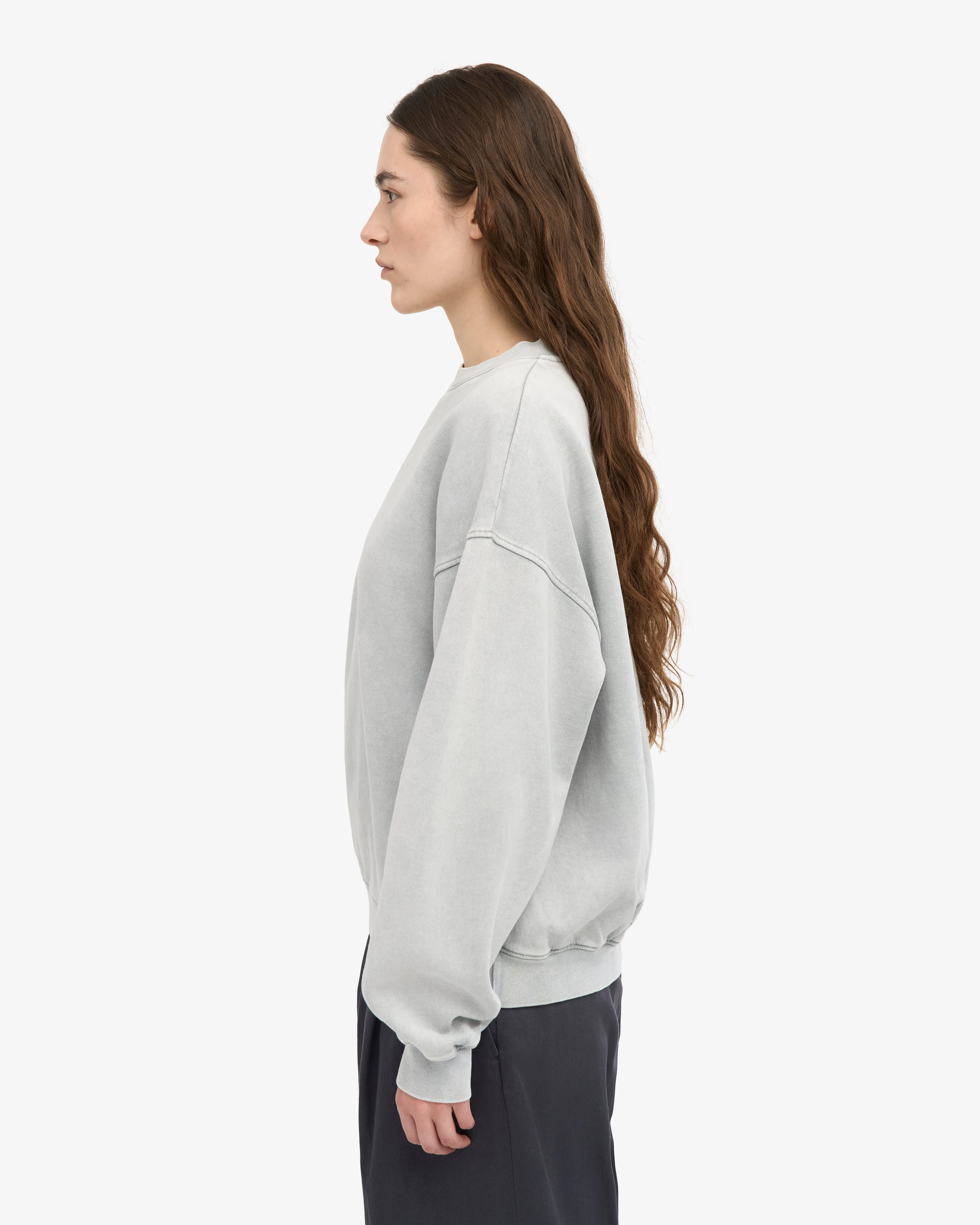 Organic Oversized Crew - Faded Grey sold by Colorful Standard product image thumbnail 3