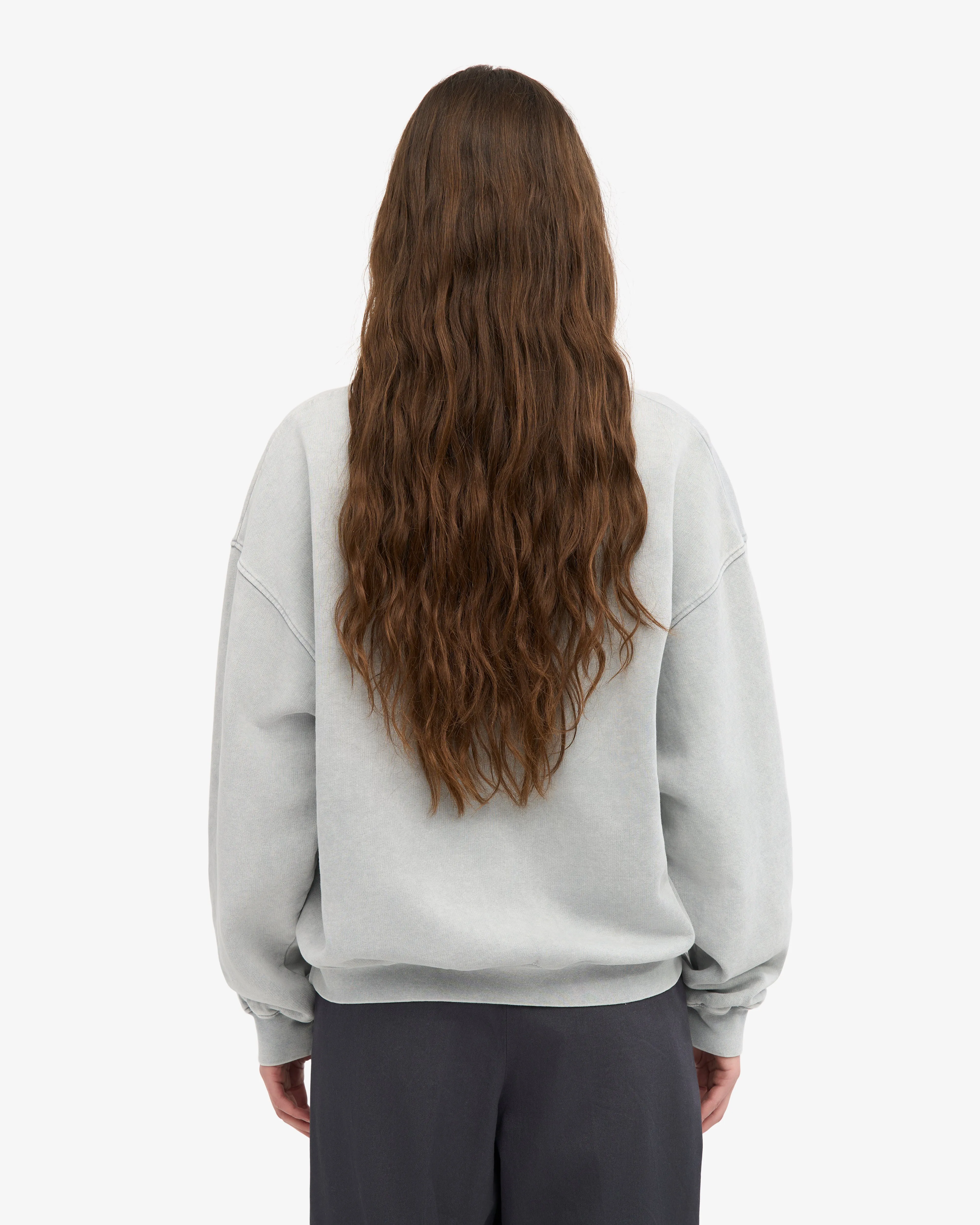 Organic Oversized Crew - Faded Grey sold by Colorful Standard product image thumbnail 4