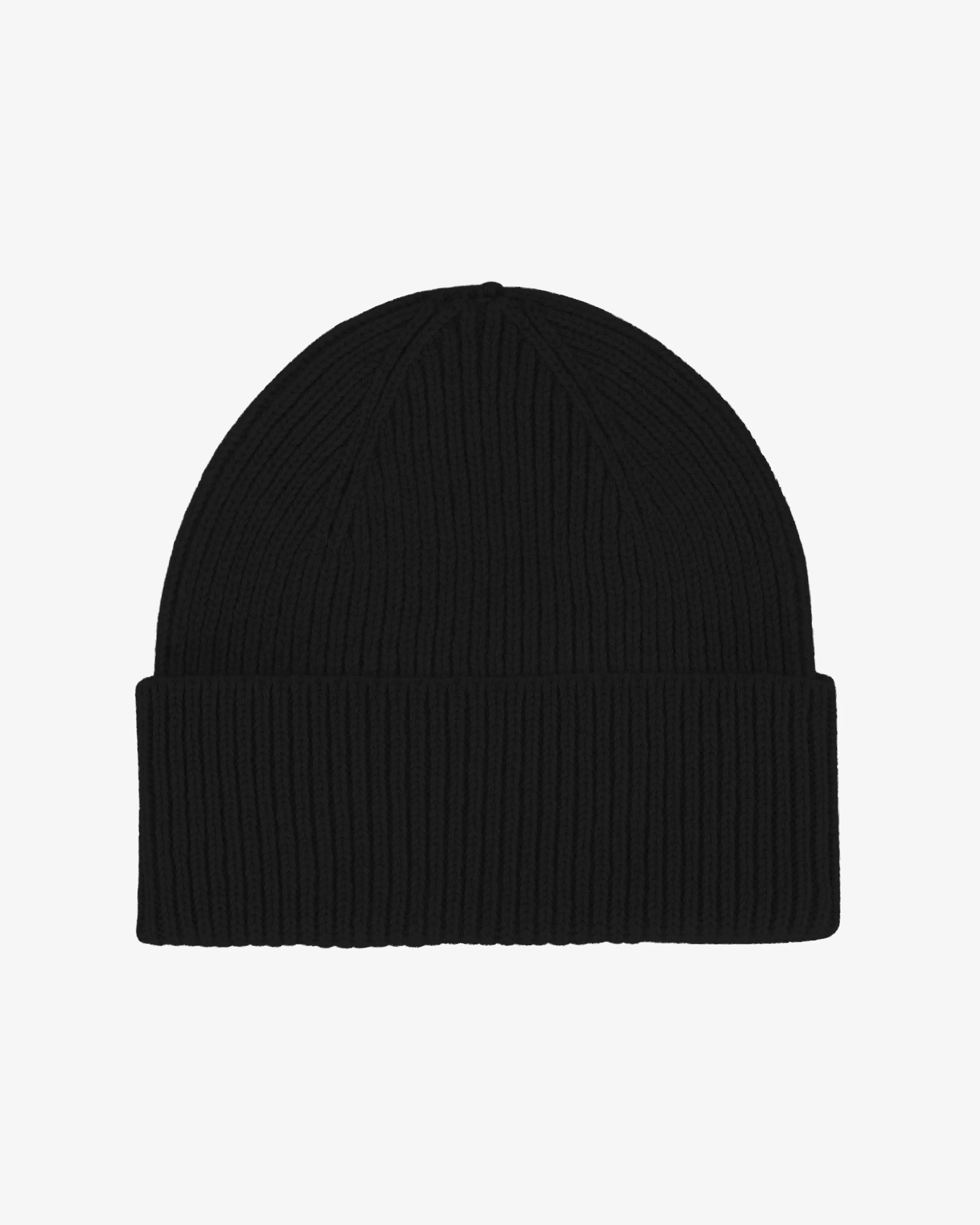 Merino Wool Beanie - Deep Black sold by Colorful Standard