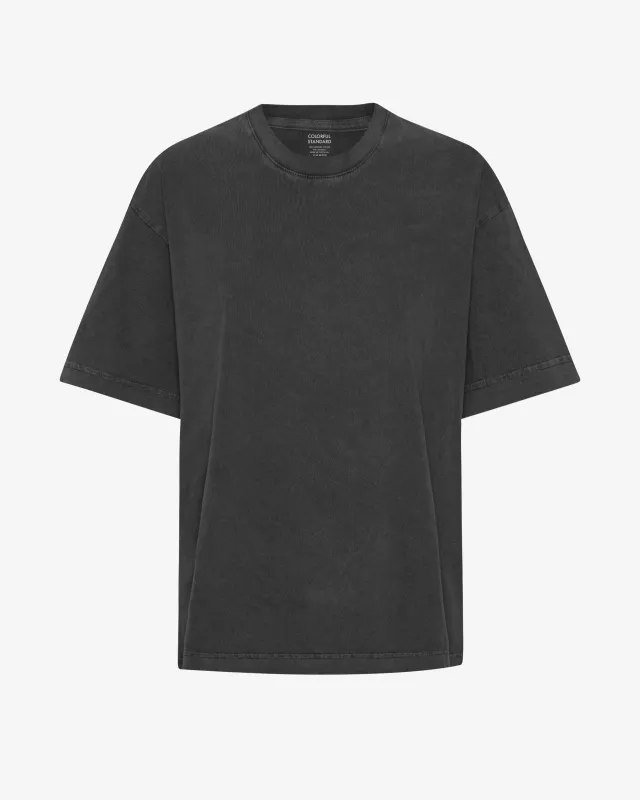 Oversized Organic T-Shirt - Faded Black sold by Colorful Standard