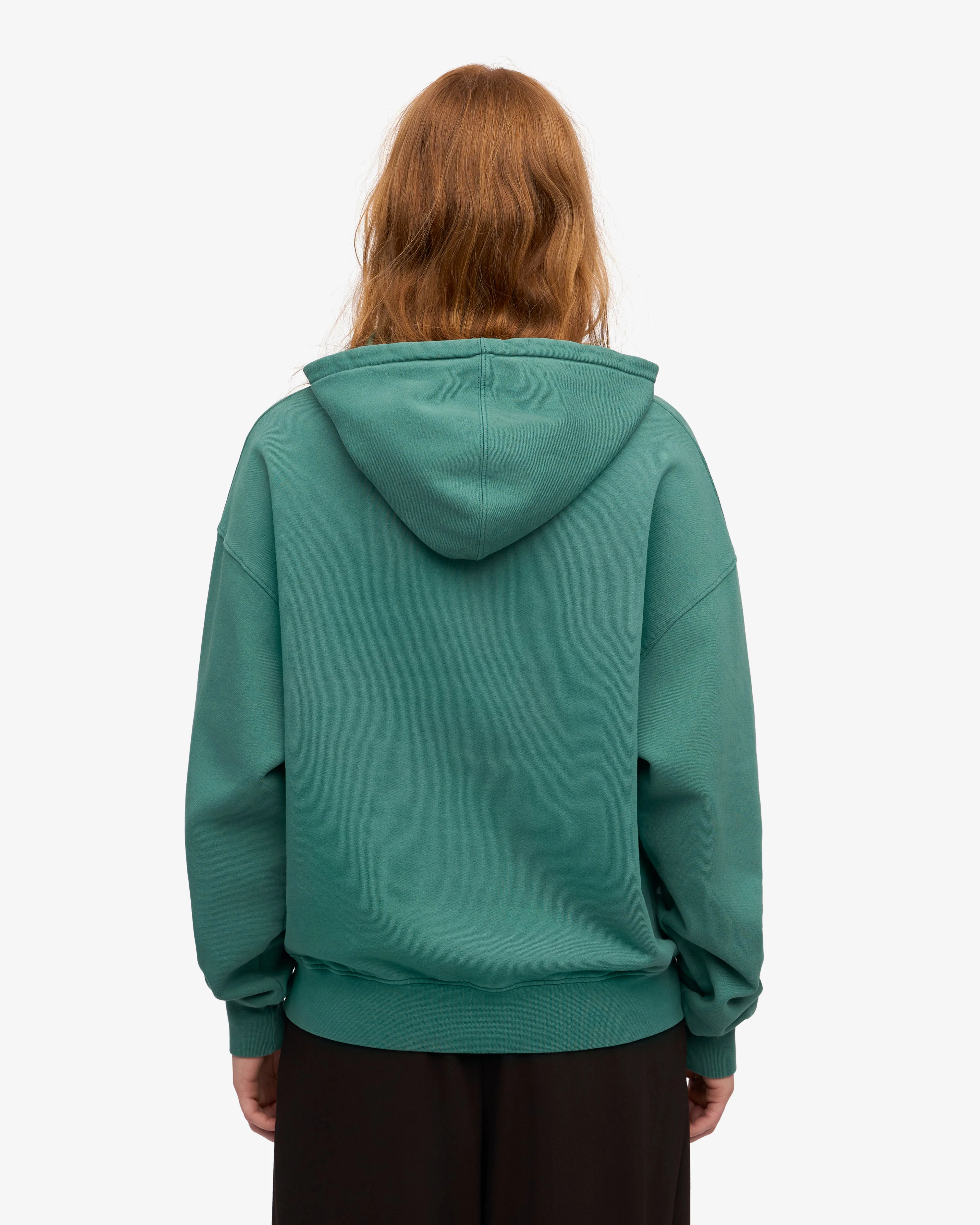 Organic Oversized Hood - Pine Green sold by Colorful Standard product image thumbnail 4