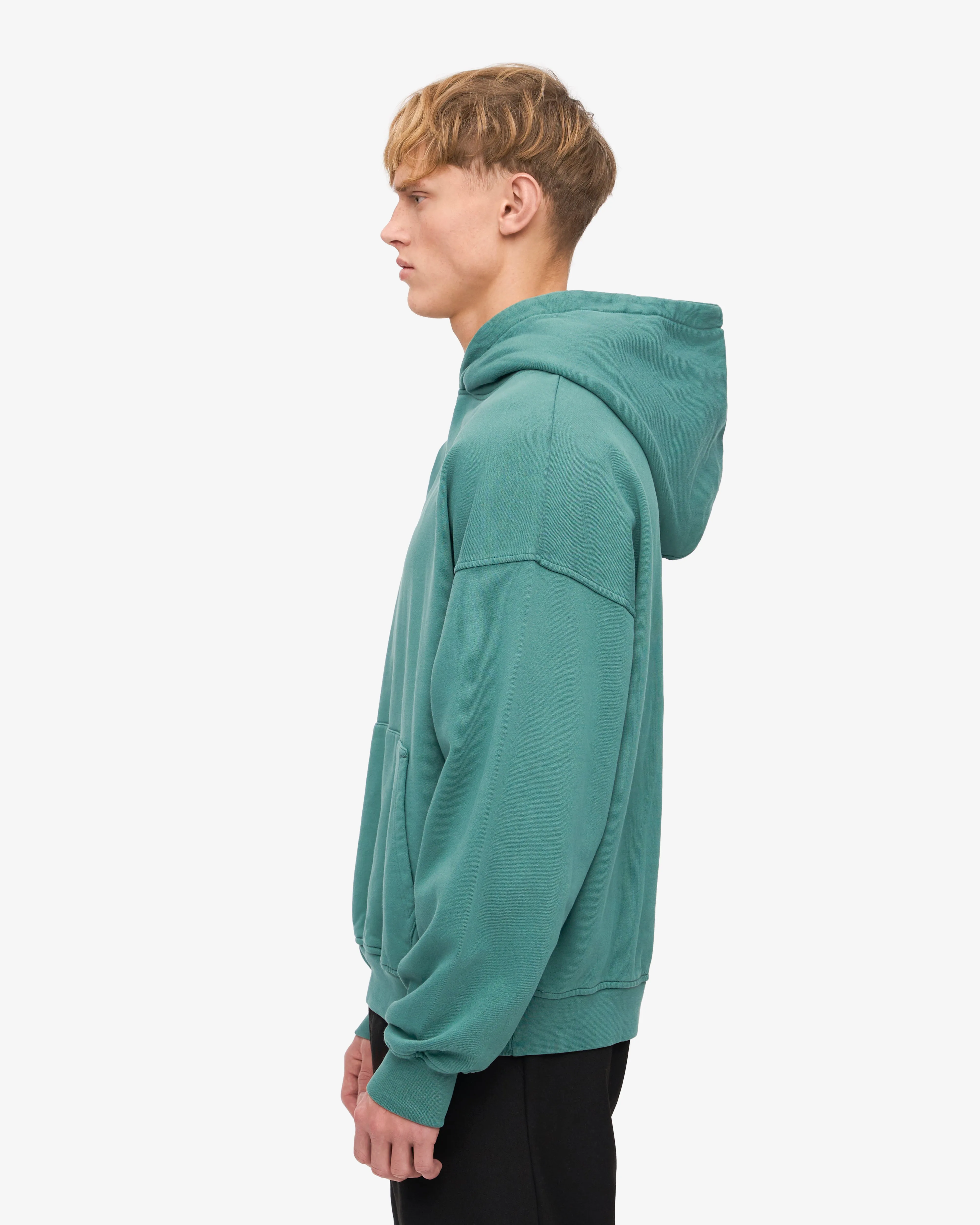 Organic Oversized Hood - Pine Green sold by Colorful Standard product image thumbnail 3