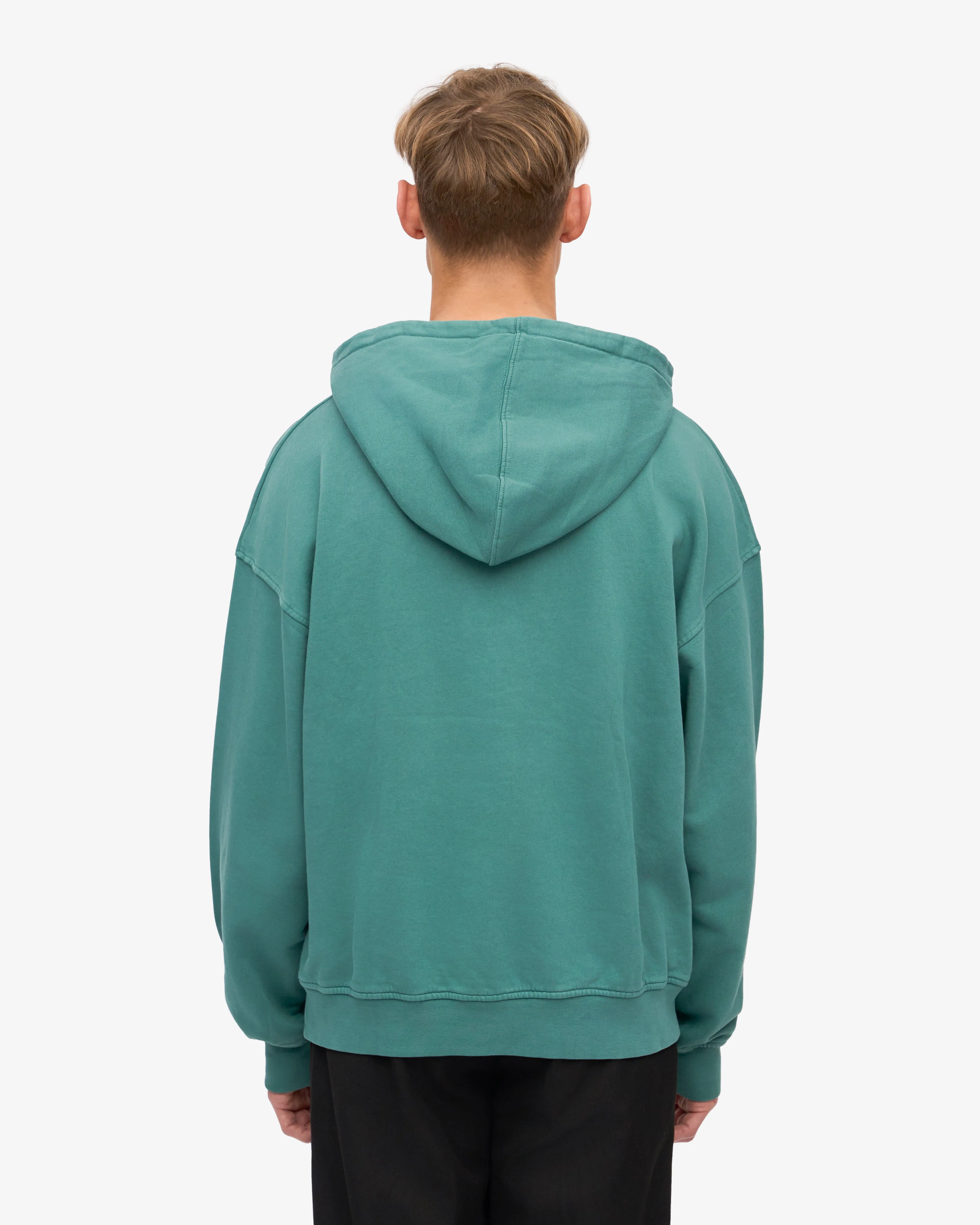 Organic Oversized Hood - Pine Green sold by Colorful Standard product image thumbnail 4