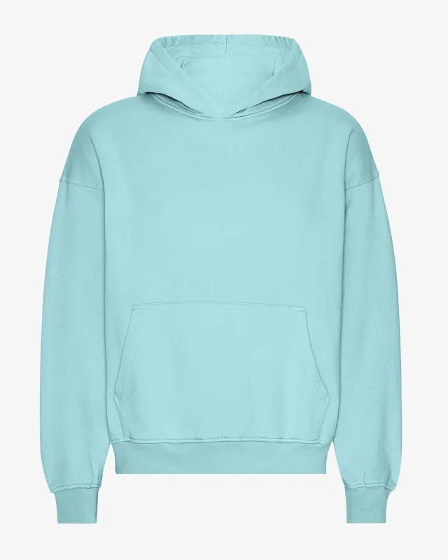Organic Oversized Hood - Teal Blue sold by Colorful Standard