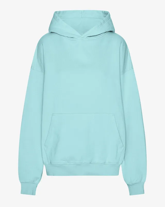 Organic Oversized Hood - Teal Blue sold by Colorful Standard