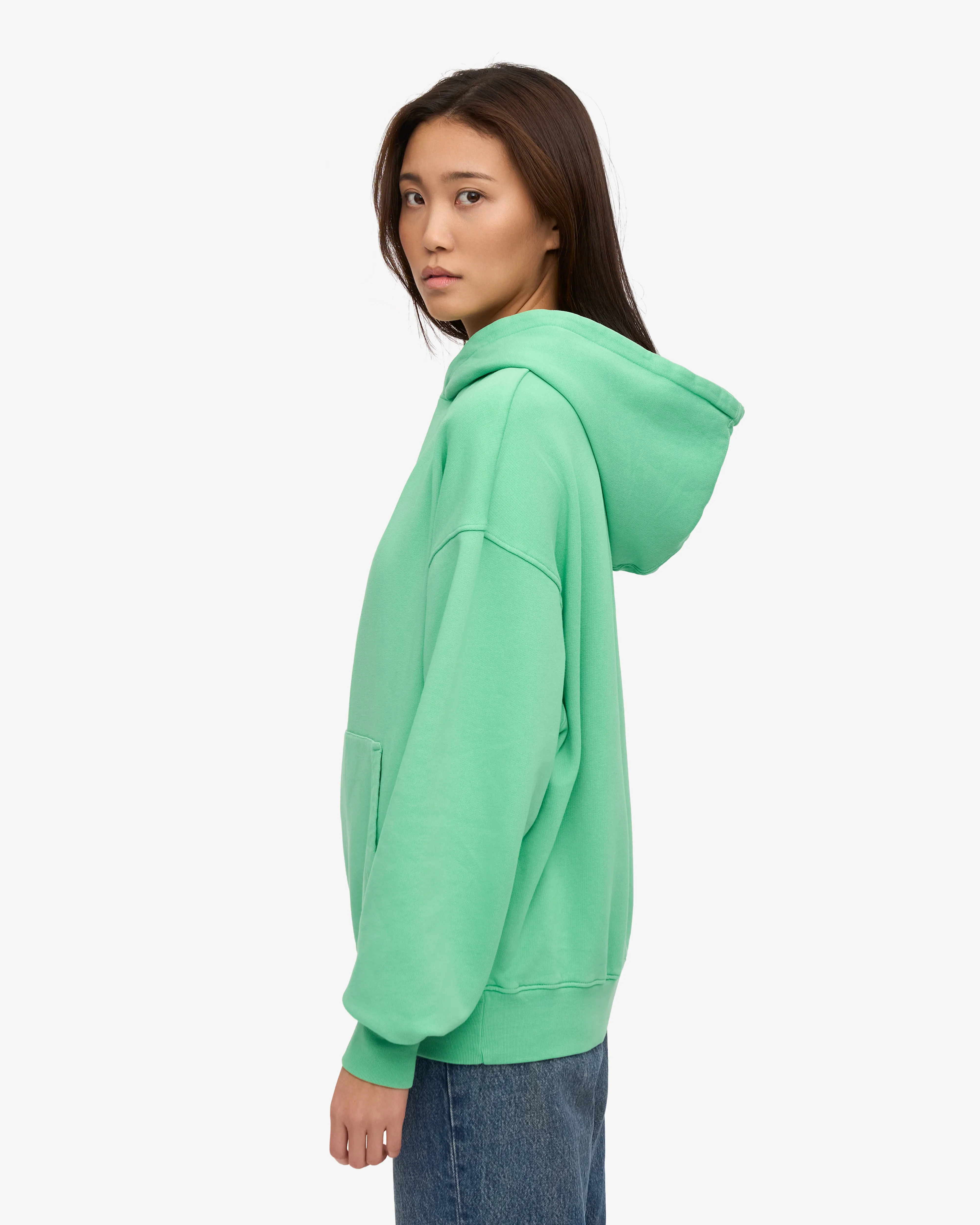 Organic Oversized Hood - Spring Green sold by Colorful Standard product image thumbnail 3