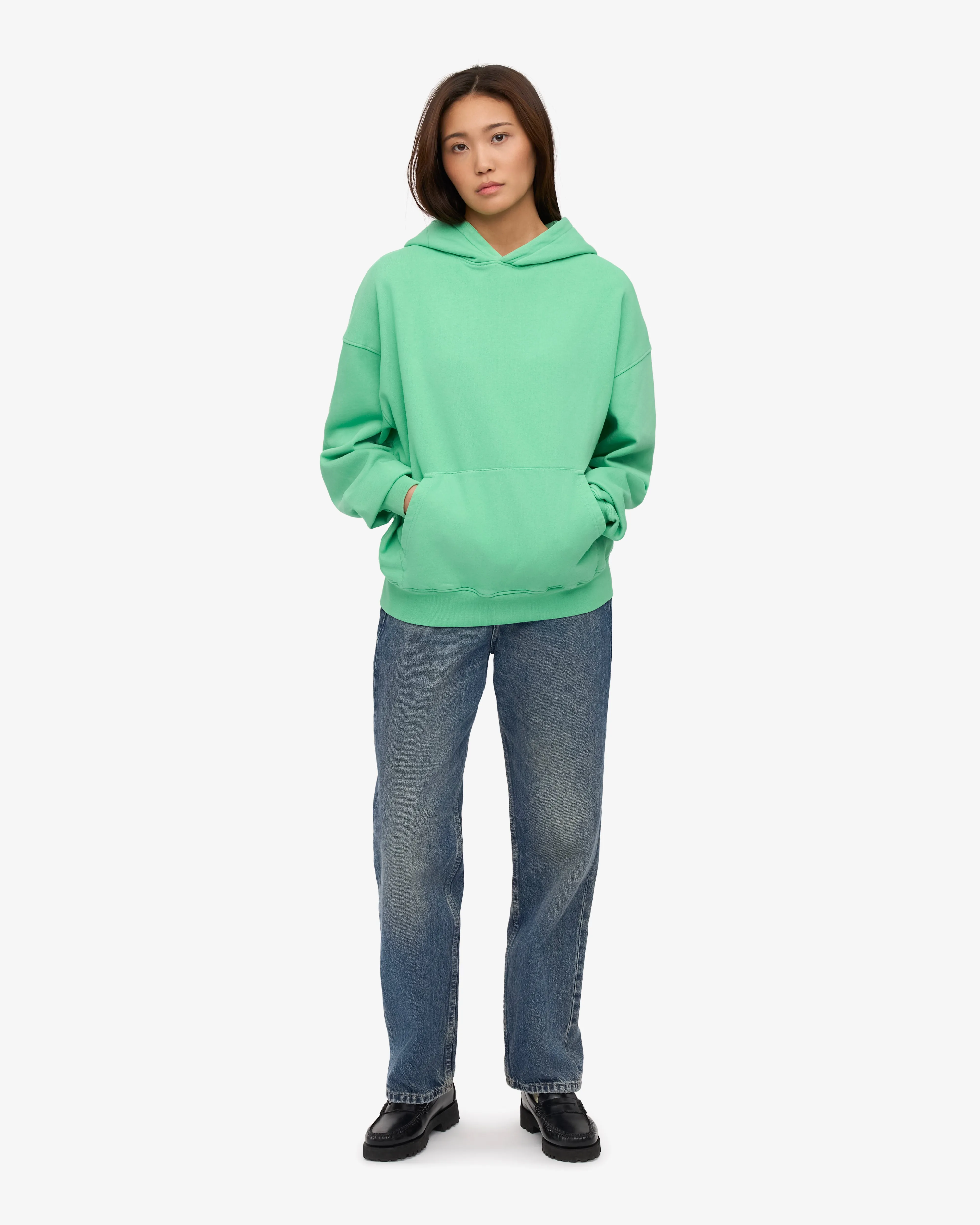 Organic Oversized Hood - Spring Green sold by Colorful Standard product image thumbnail 5
