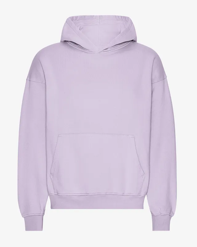 Organic Oversized Hood - Soft Lavender sold by Colorful Standard
