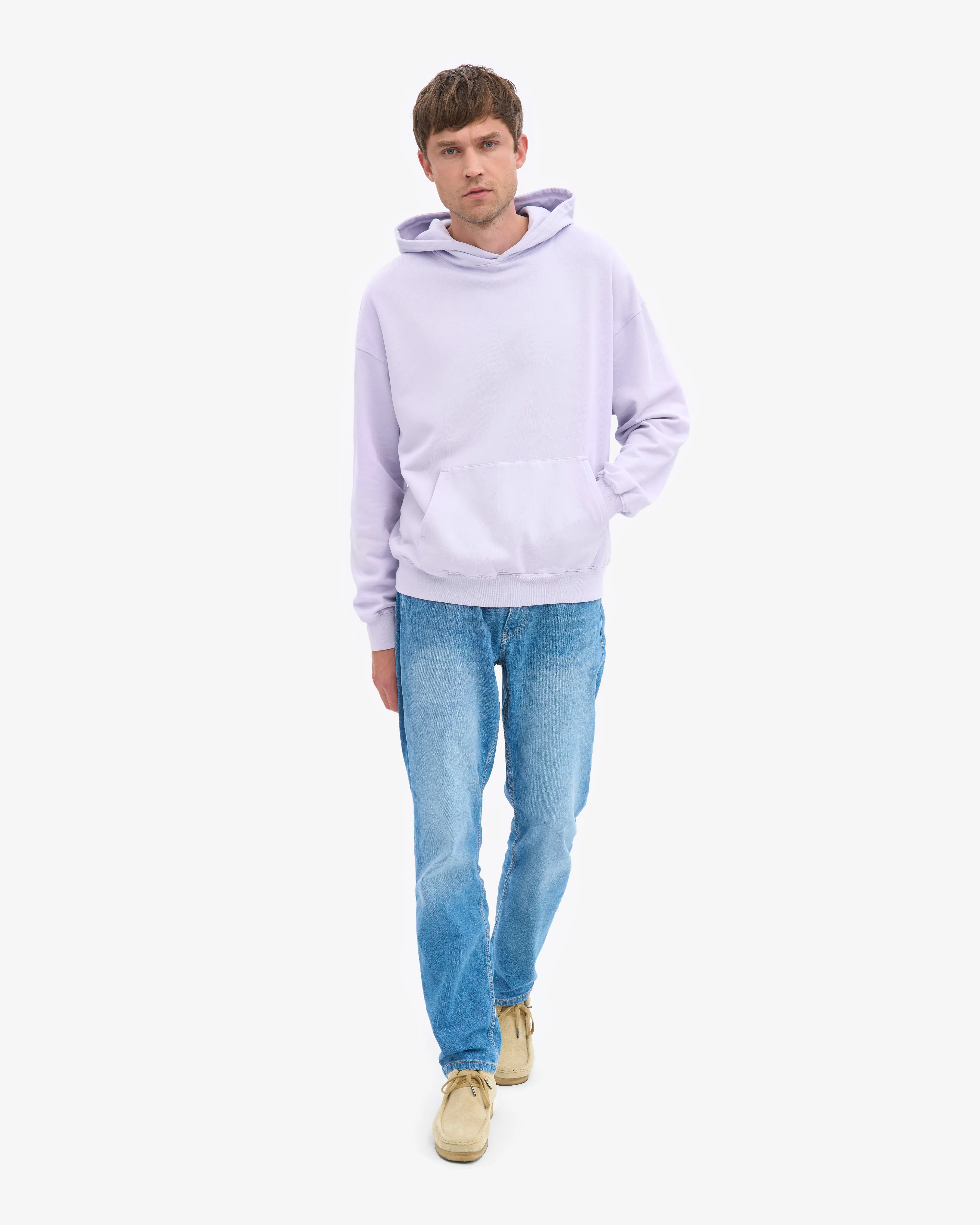 Organic Oversized Hood - Soft Lavender sold by Colorful Standard product image thumbnail 5