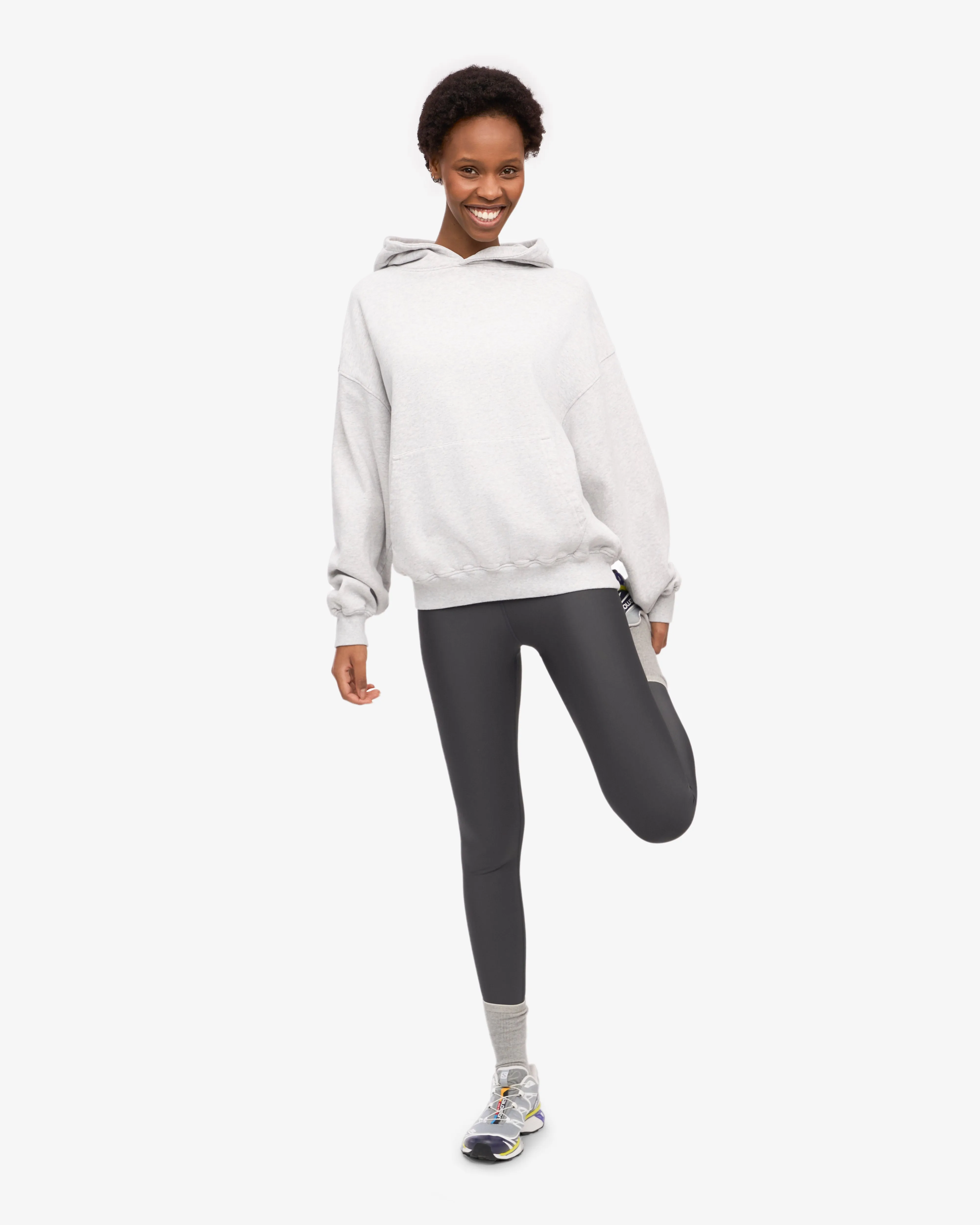 Organic Oversized Hood - Snow Melange sold by Colorful Standard product image thumbnail 5