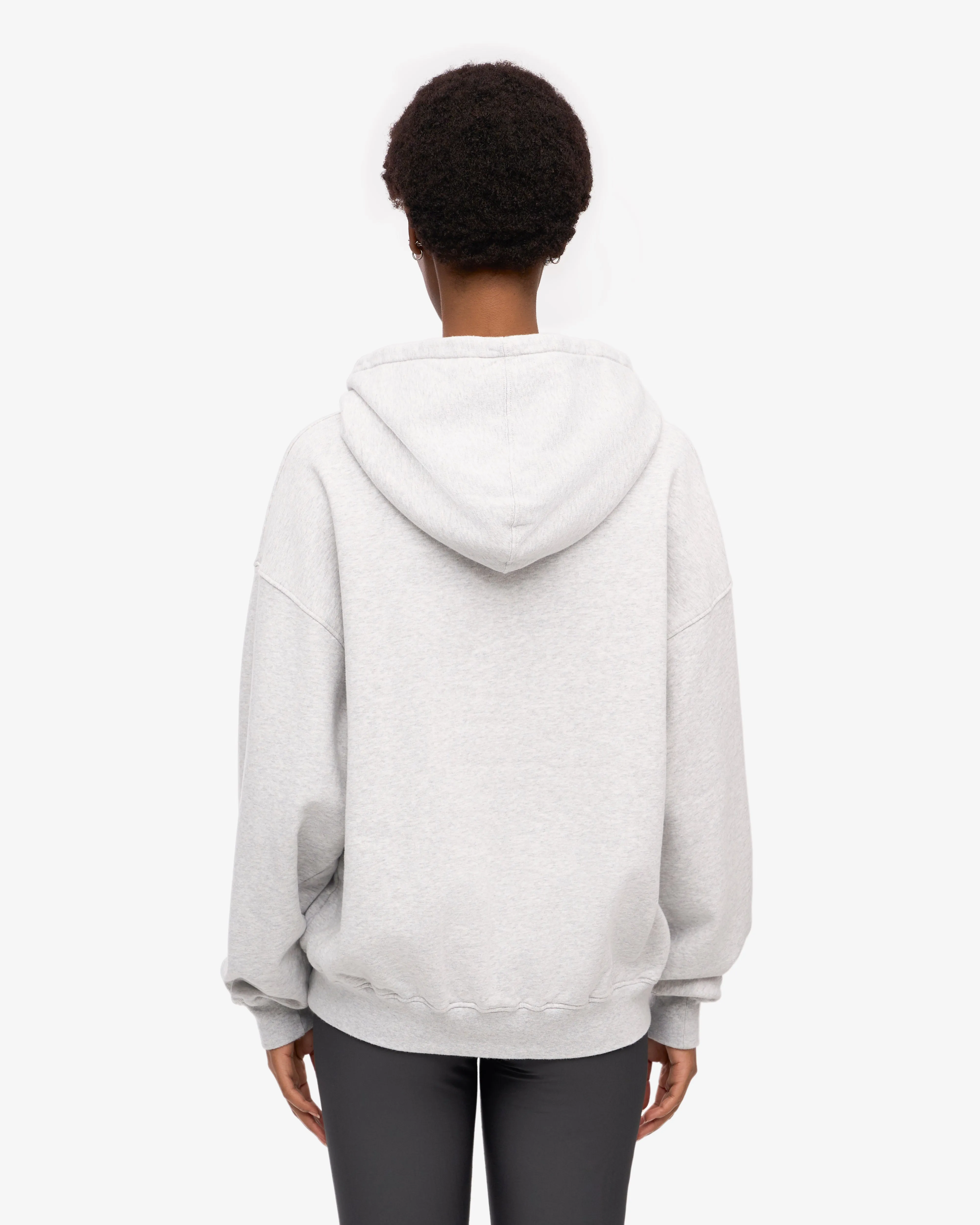 Organic Oversized Hood - Snow Melange sold by Colorful Standard product image thumbnail 4