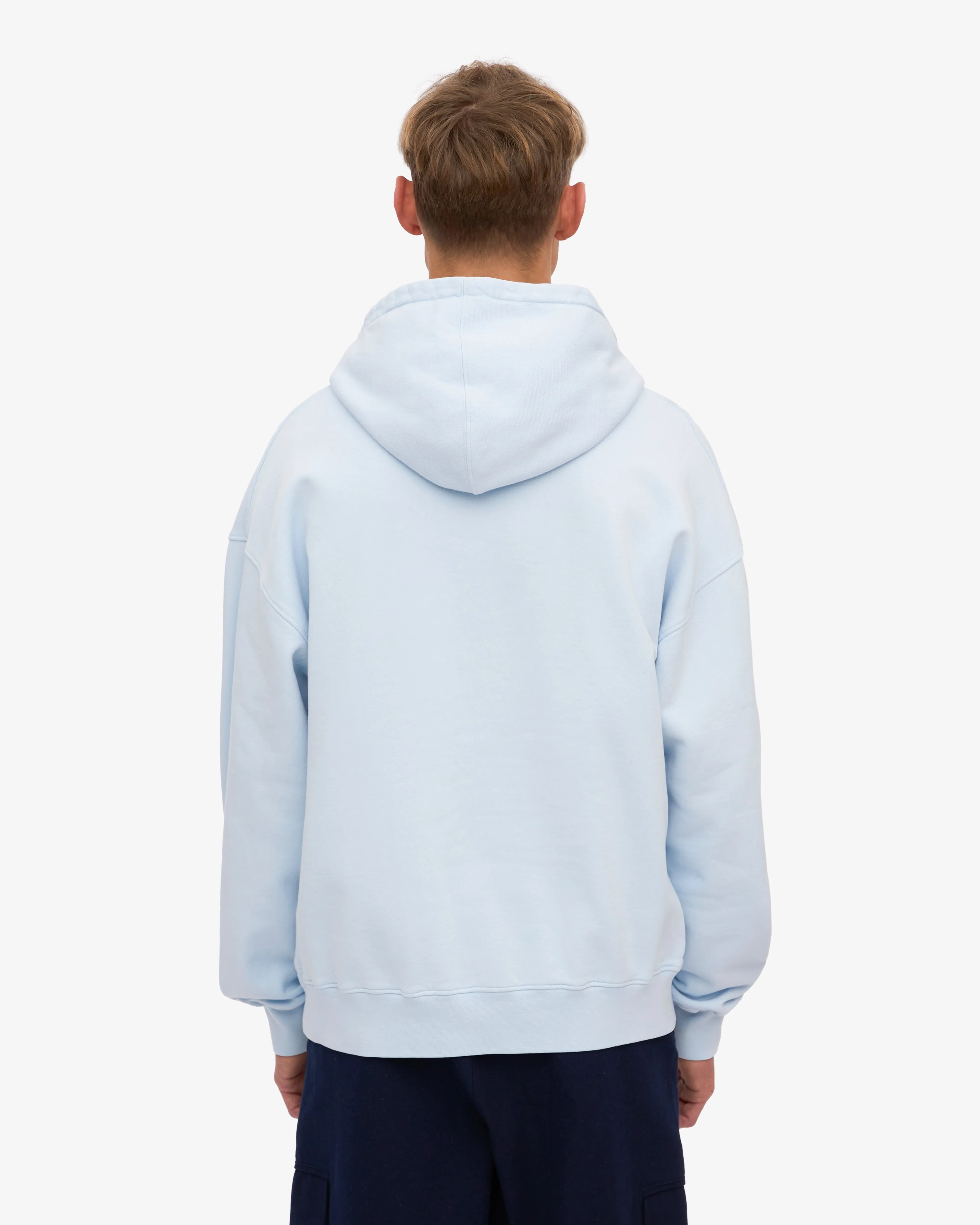 Organic Oversized Hood - Polar Blue sold by Colorful Standard product image thumbnail 4