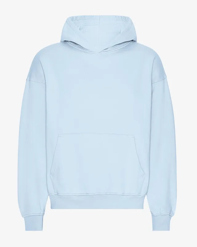 Organic Oversized Hood - Polar Blue sold by Colorful Standard
