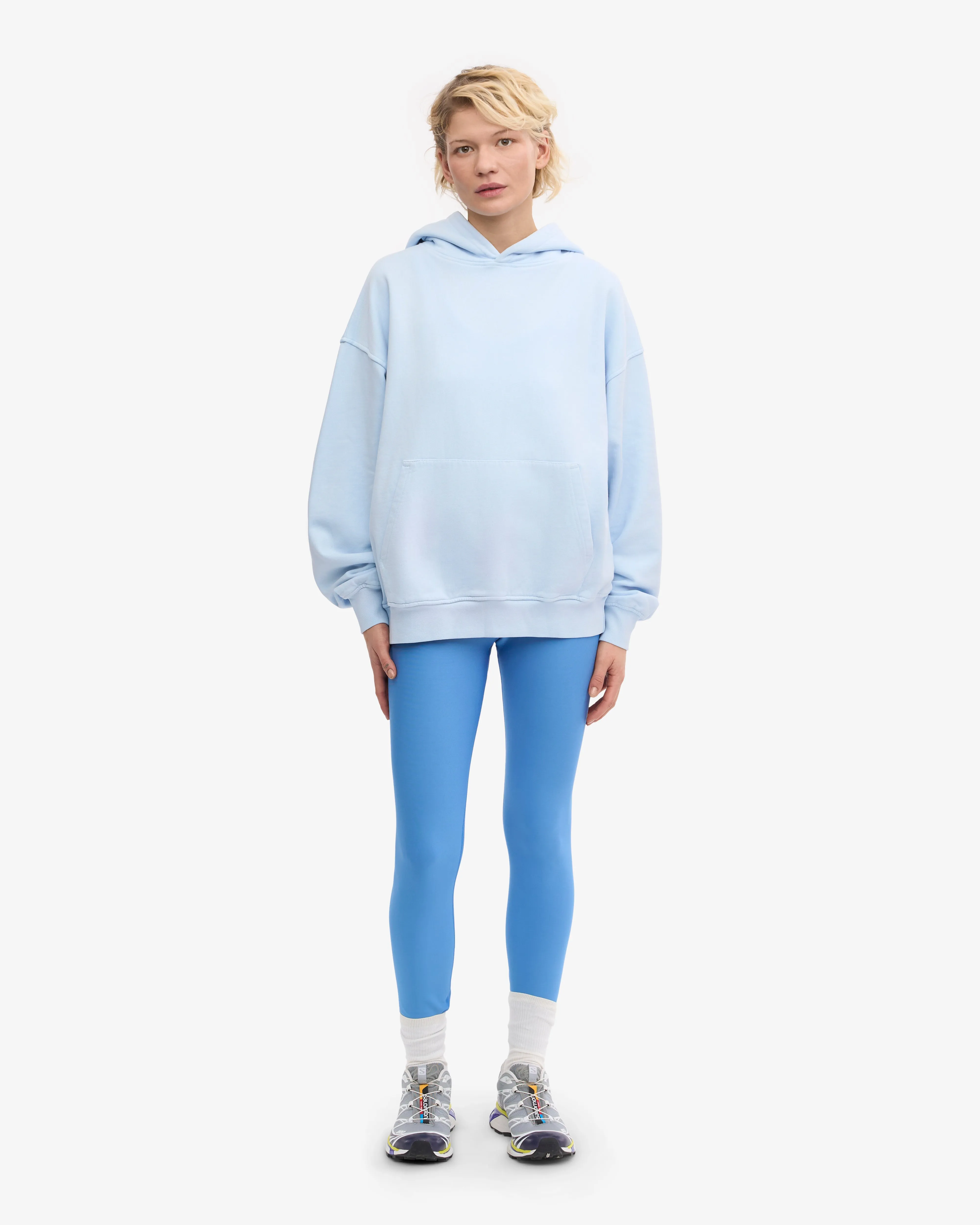 Organic Oversized Hood - Polar Blue sold by Colorful Standard product image thumbnail 5
