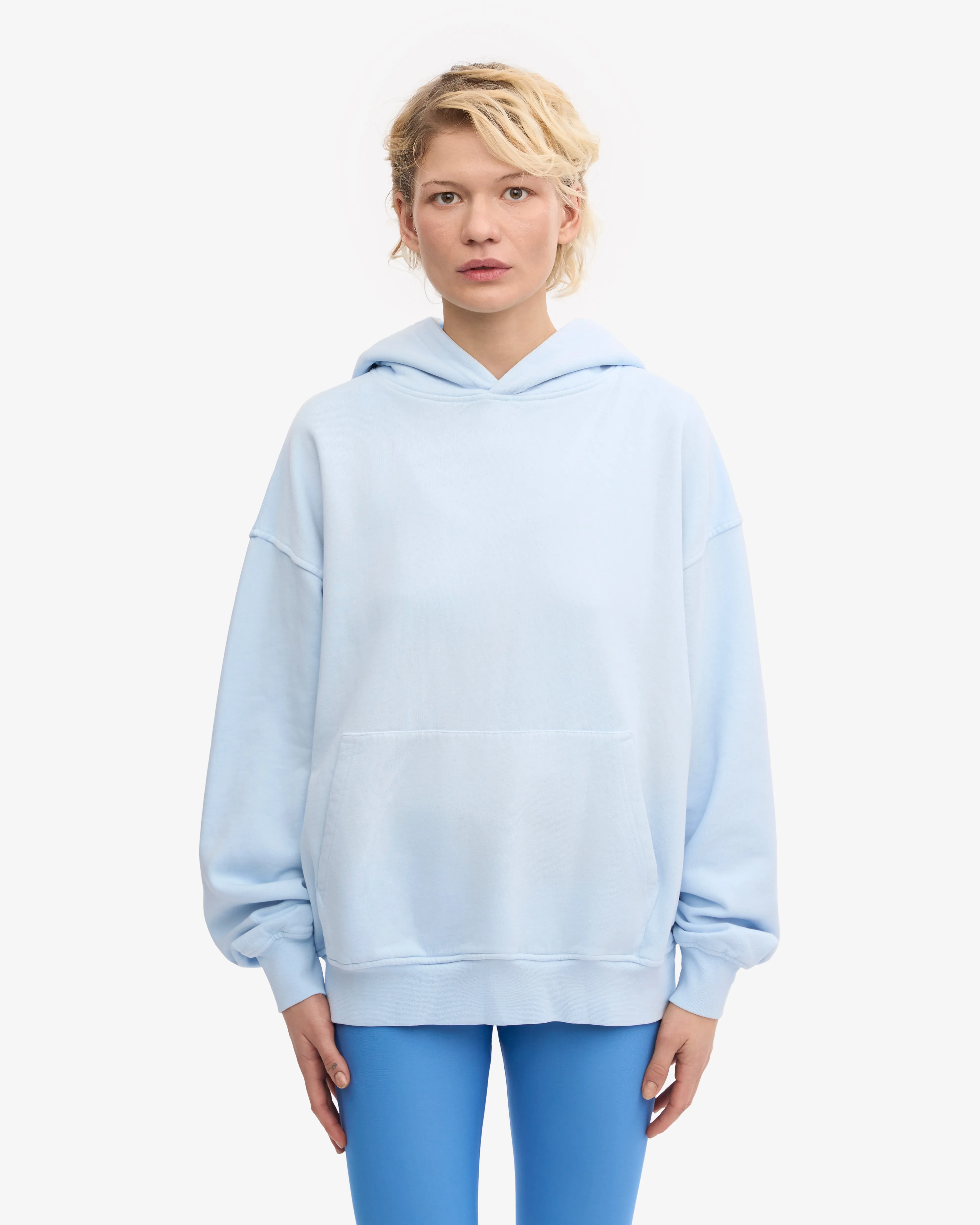 Organic Oversized Hood - Polar Blue sold by Colorful Standard product image thumbnail 2