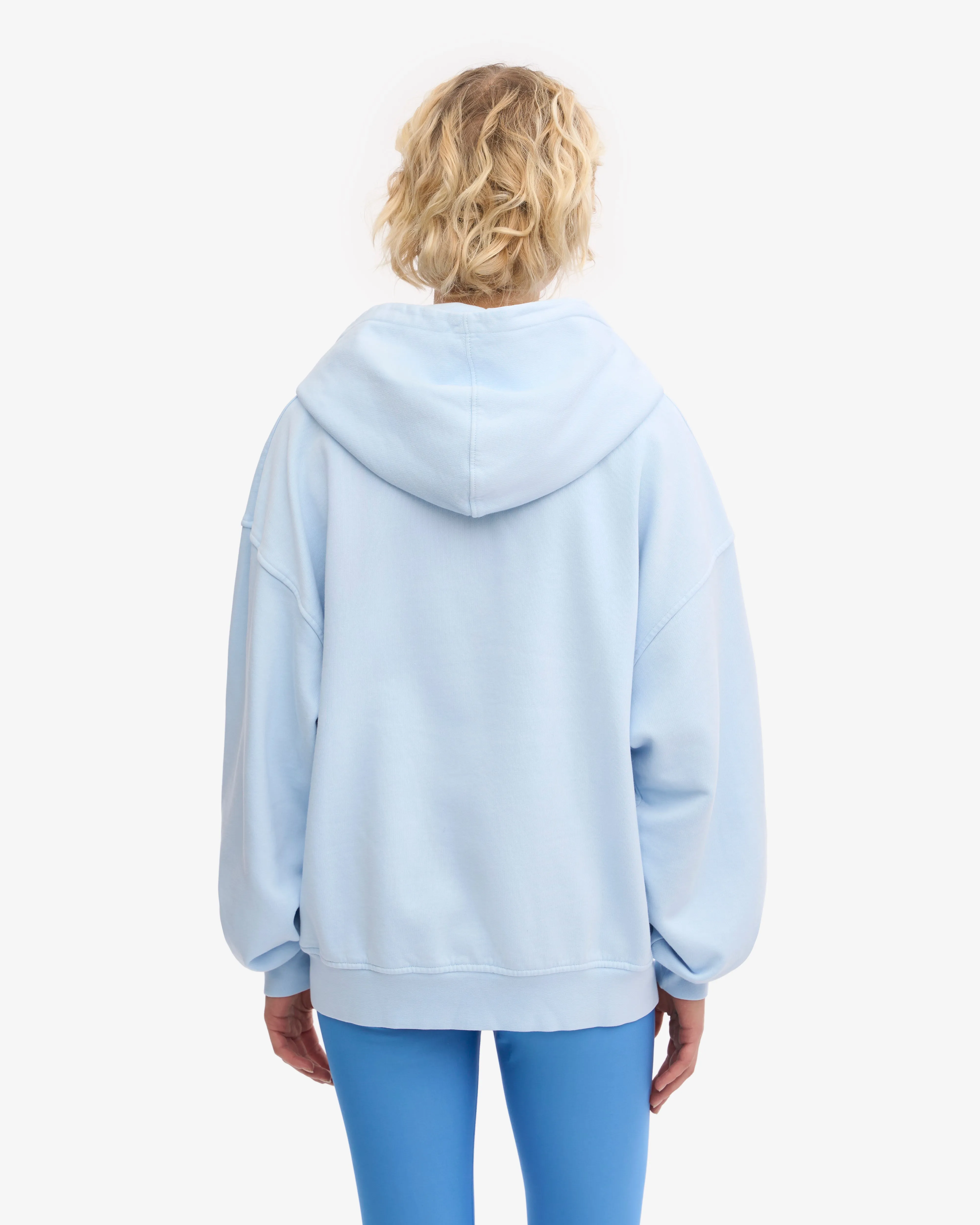 Organic Oversized Hood - Polar Blue sold by Colorful Standard product image thumbnail 4